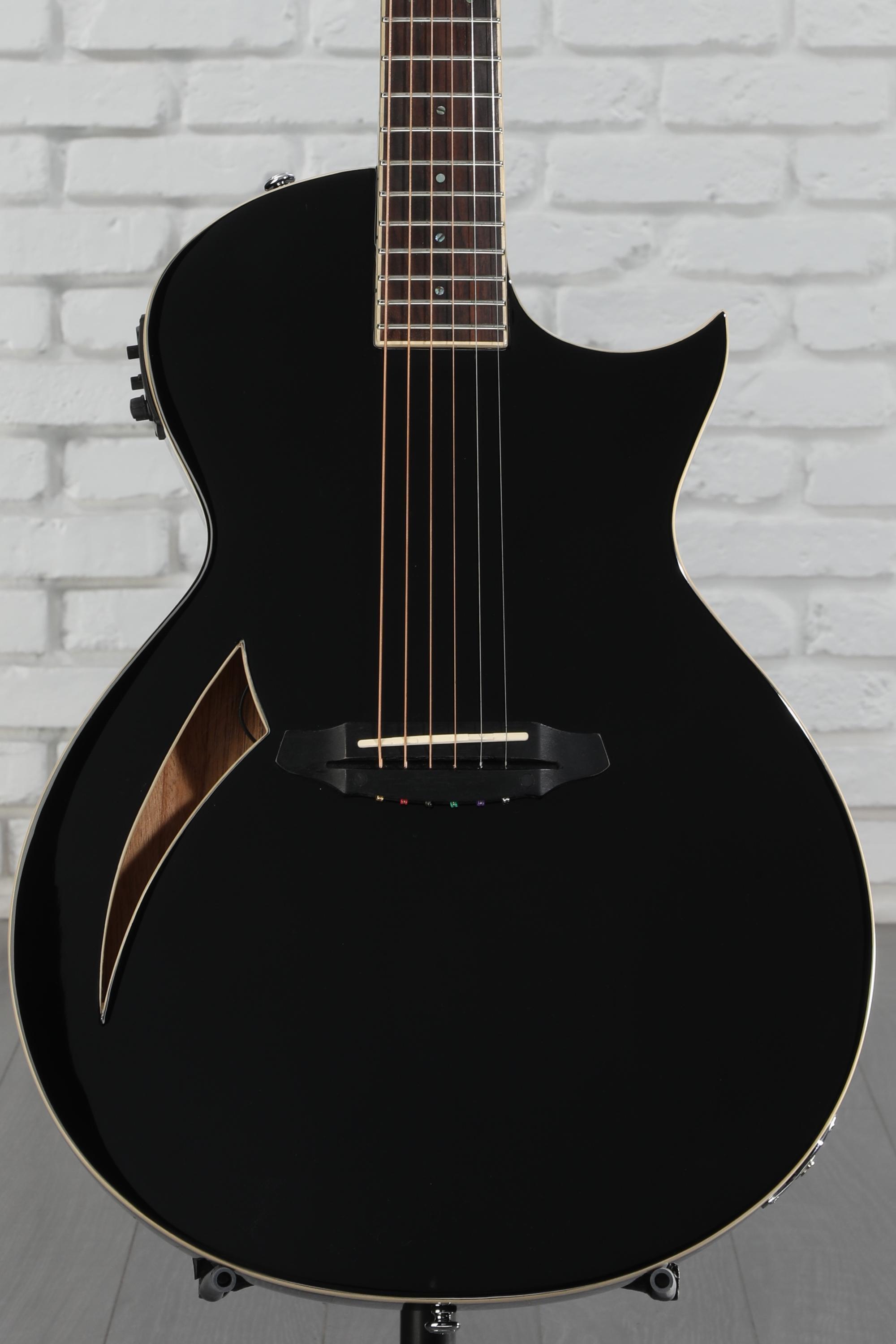 ESP LTD TL-6 Acoustic-electric Guitar - Black | Sweetwater