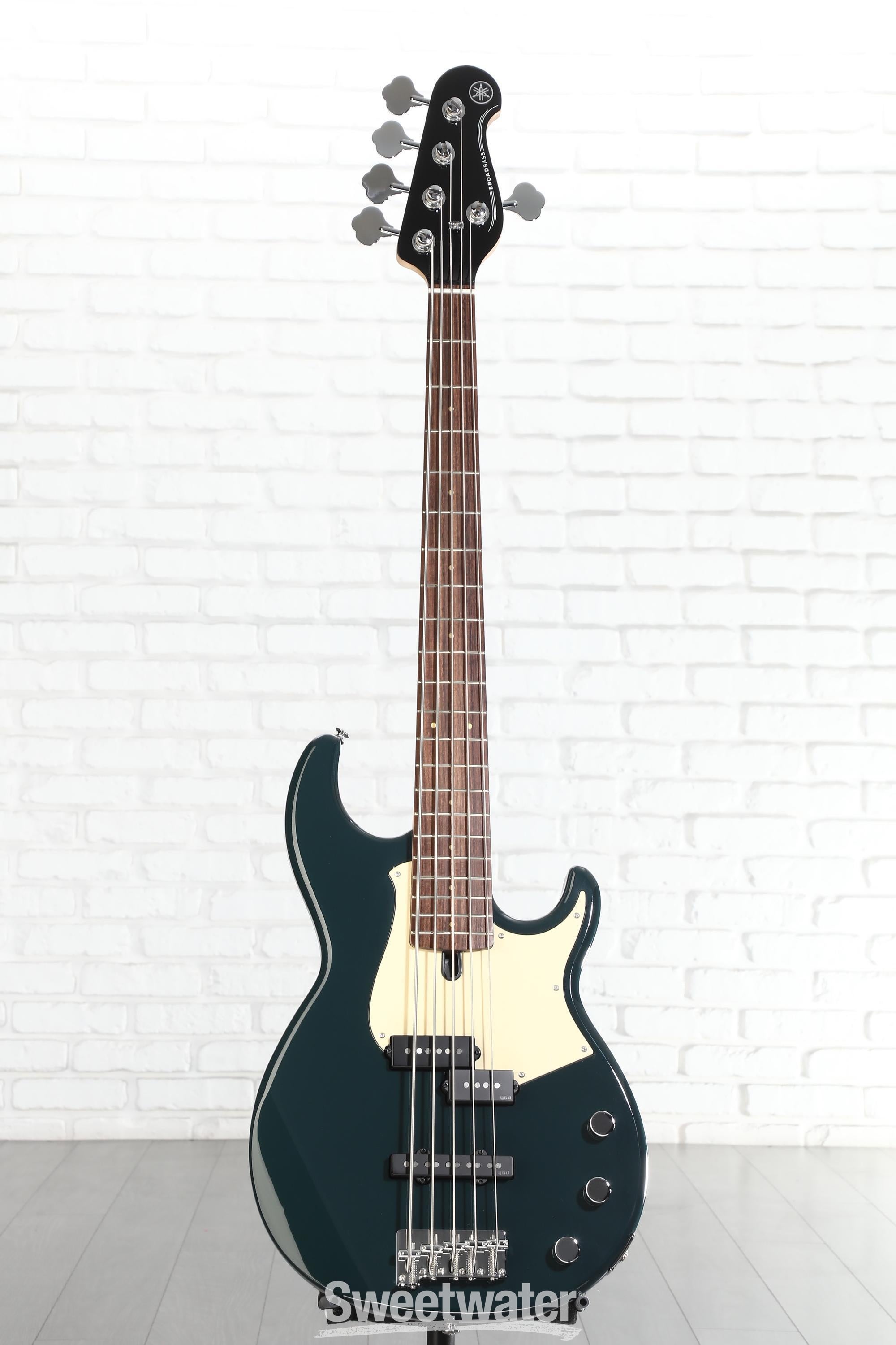 Yamaha BB435 5-string Bass Guitar - Teal Blue | Sweetwater
