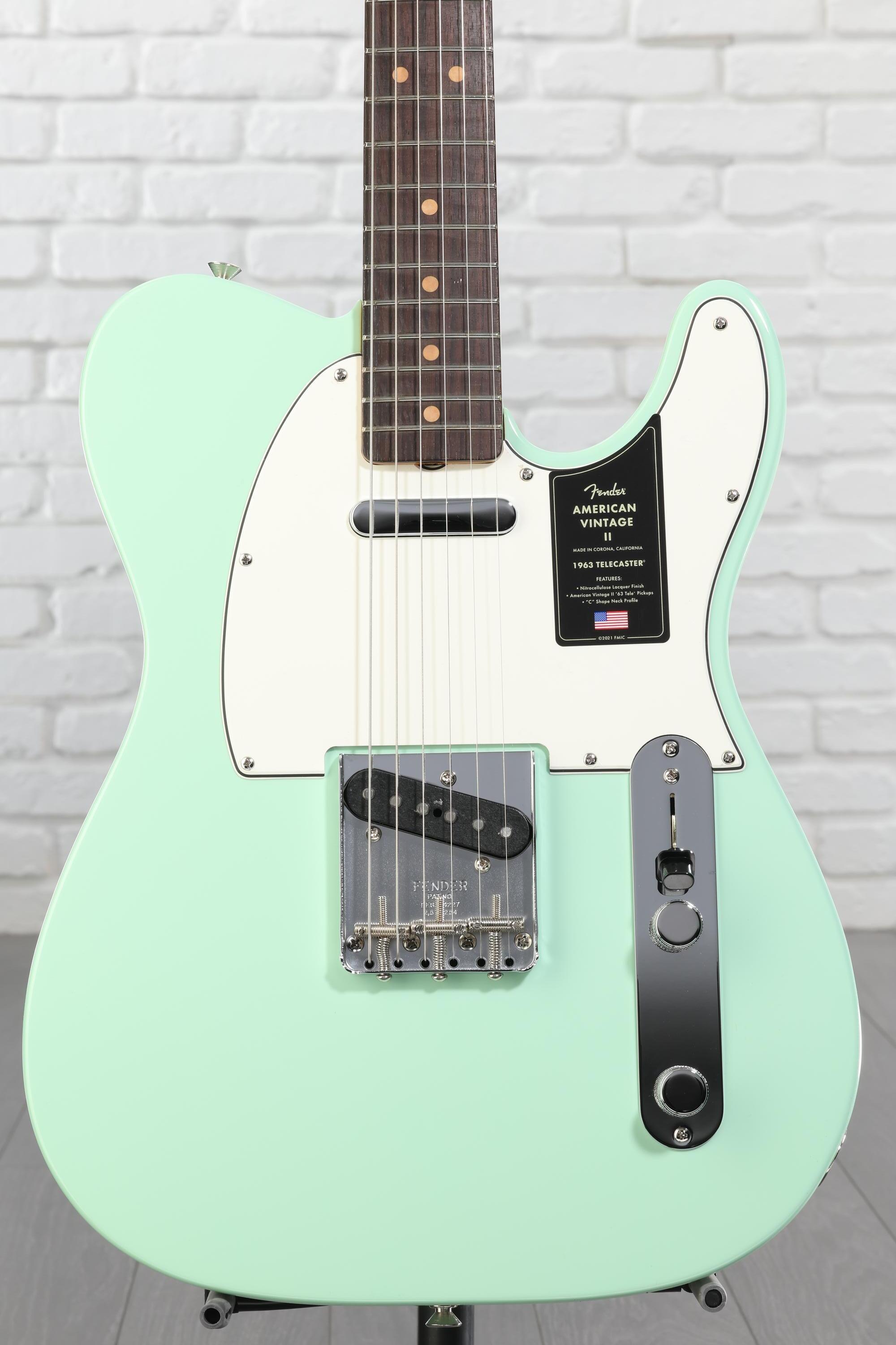 Fender American Vintage II 1963 Telecaster Electric Guitar - Surf