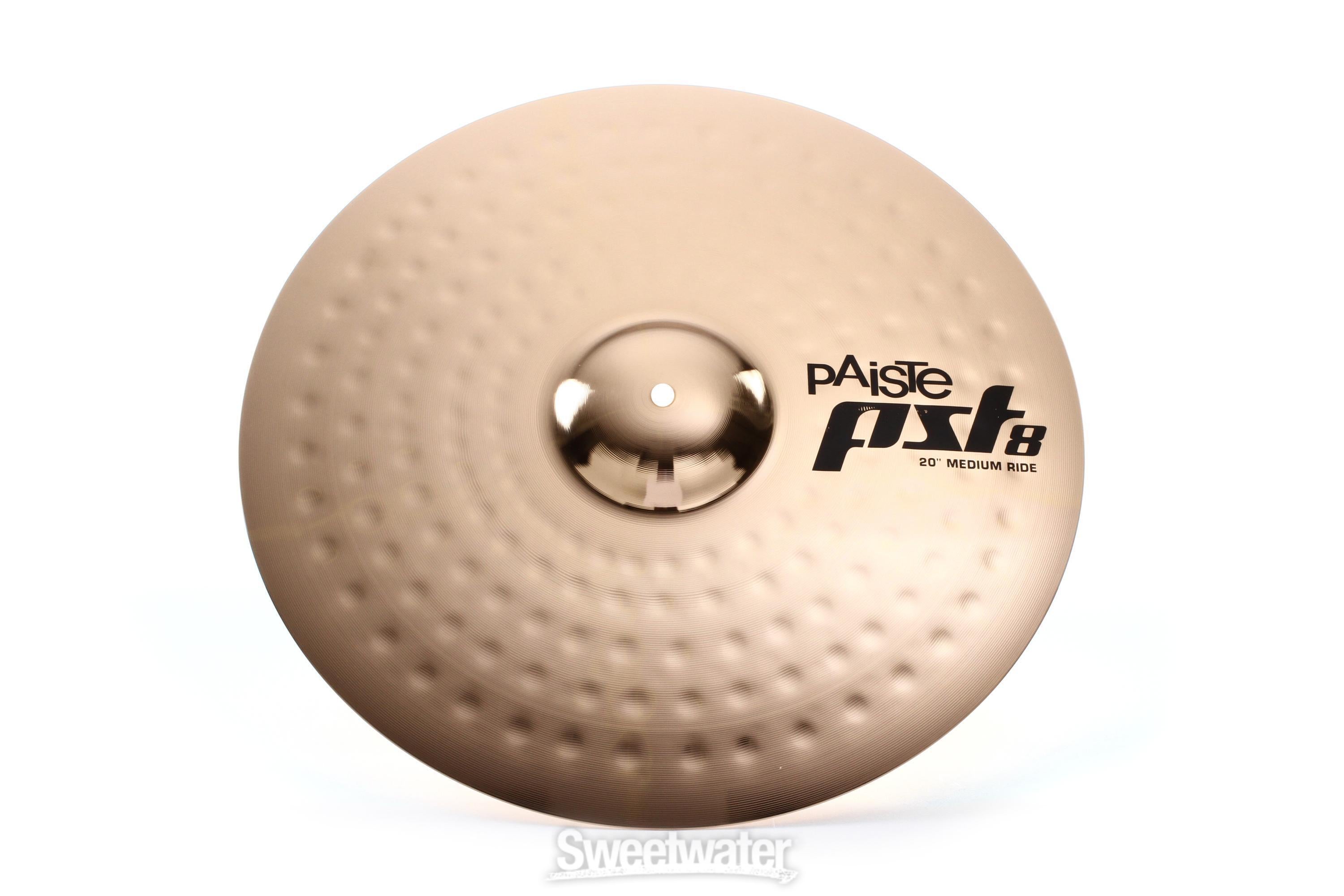 Paiste PST 8 Reflector Universal Cymbal Set - 14/18/20 inch - with