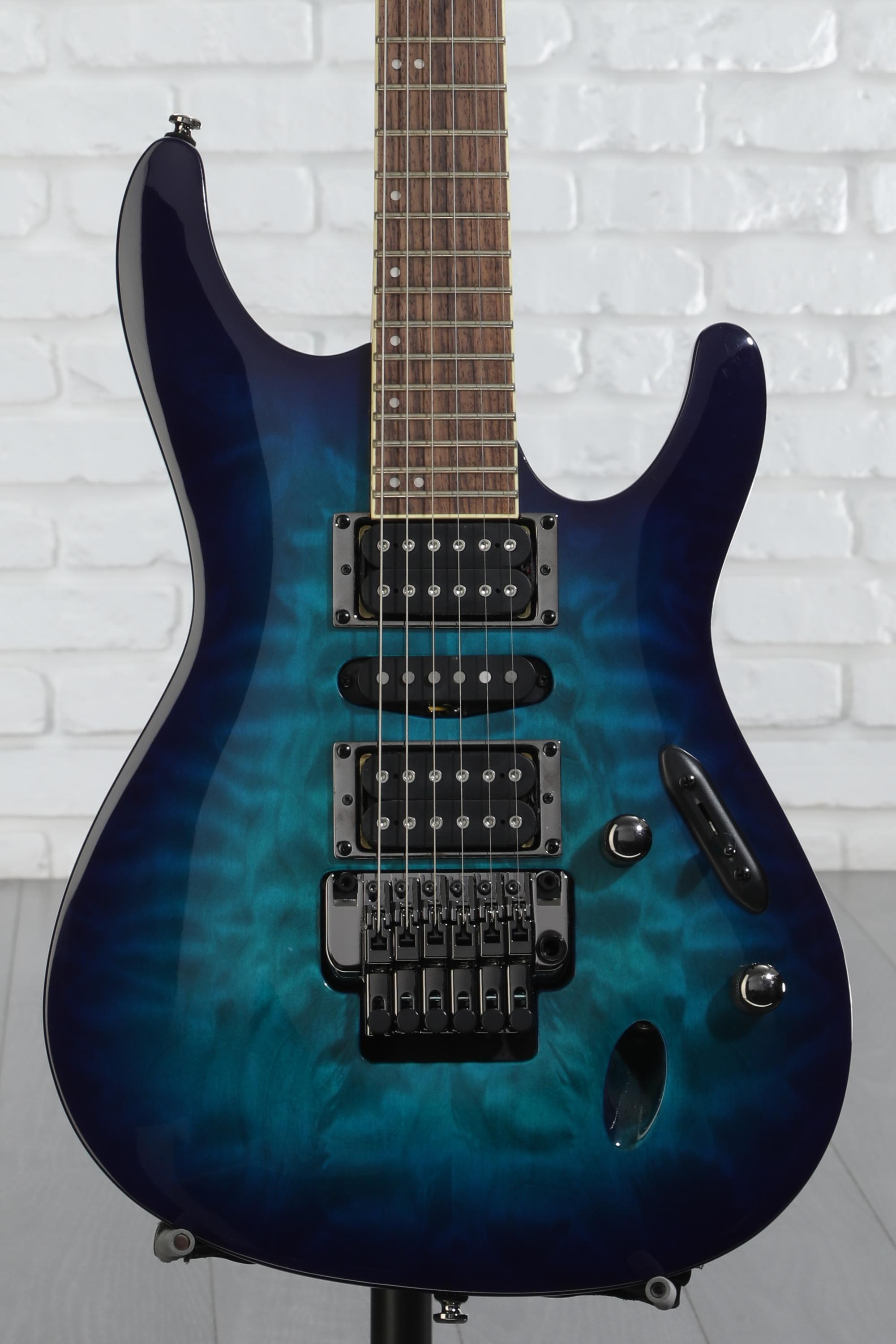 Amazon.com: Ibanez S Series S670QM - Sapphire Blue : Musical