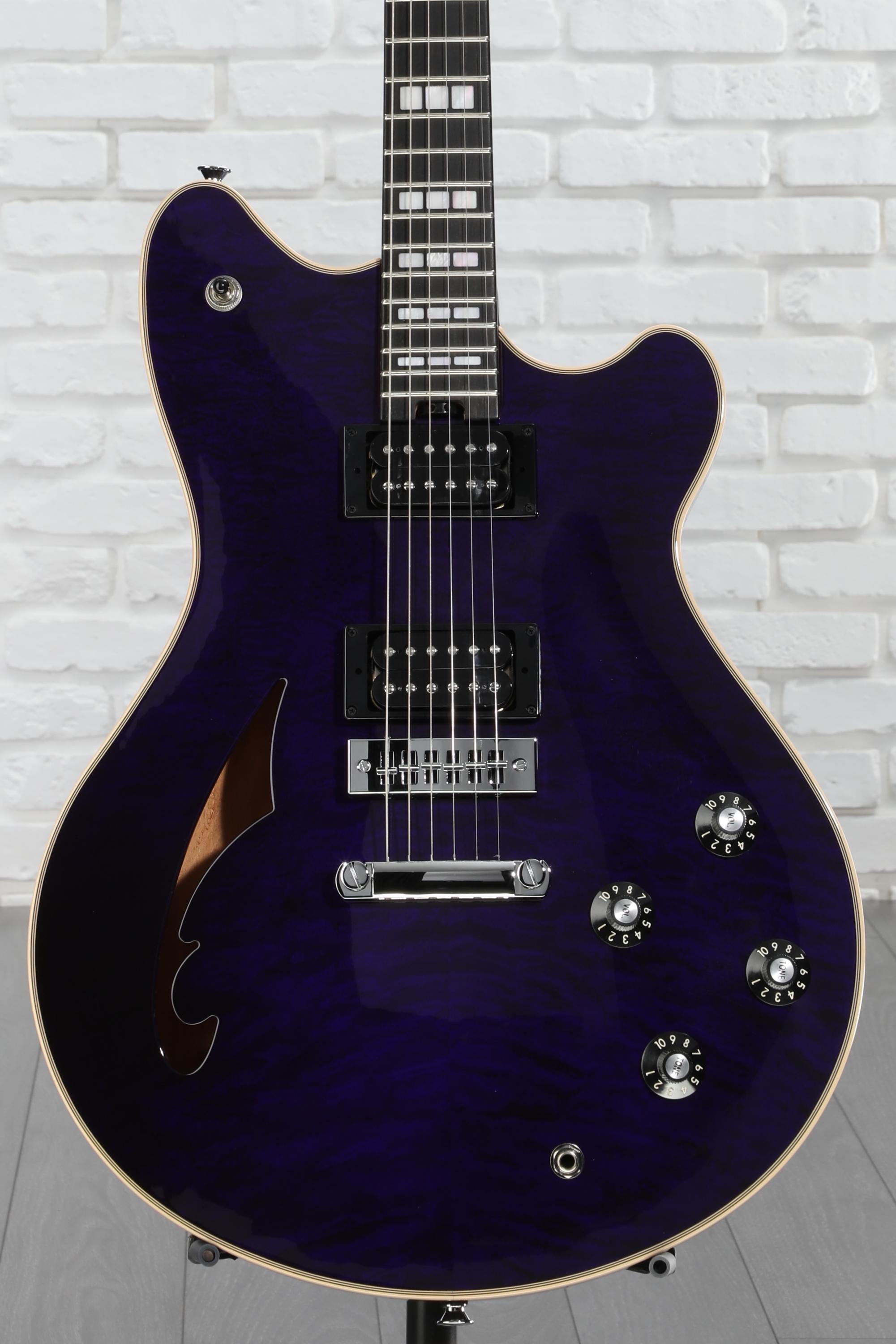 ギター EVH SA-126 Special Quilted Maple EVH SA-126 Quilted Maple Trans Purple