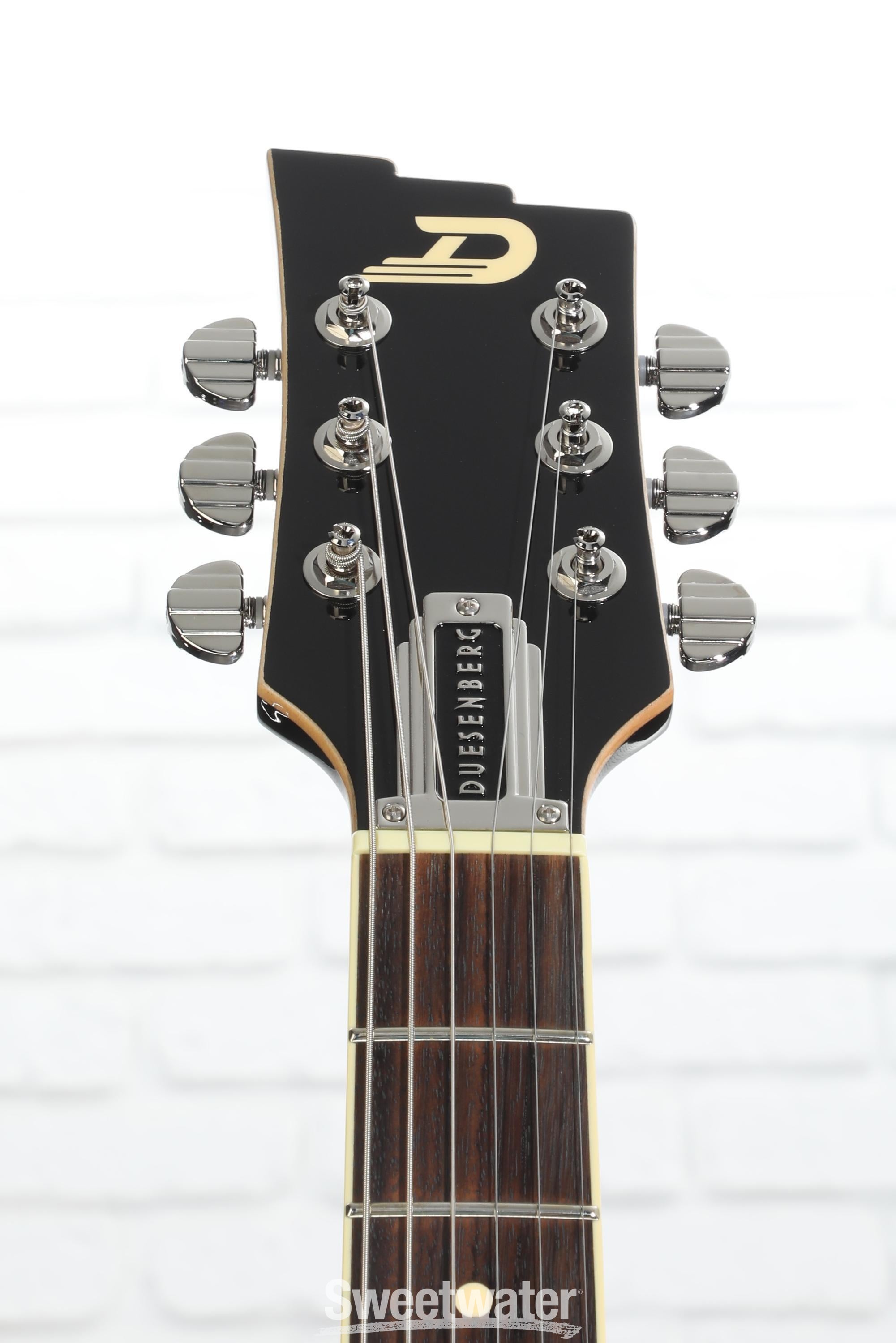 Duesenberg Starplayer TV Semi-hollowbody Electric Guitar - Silver