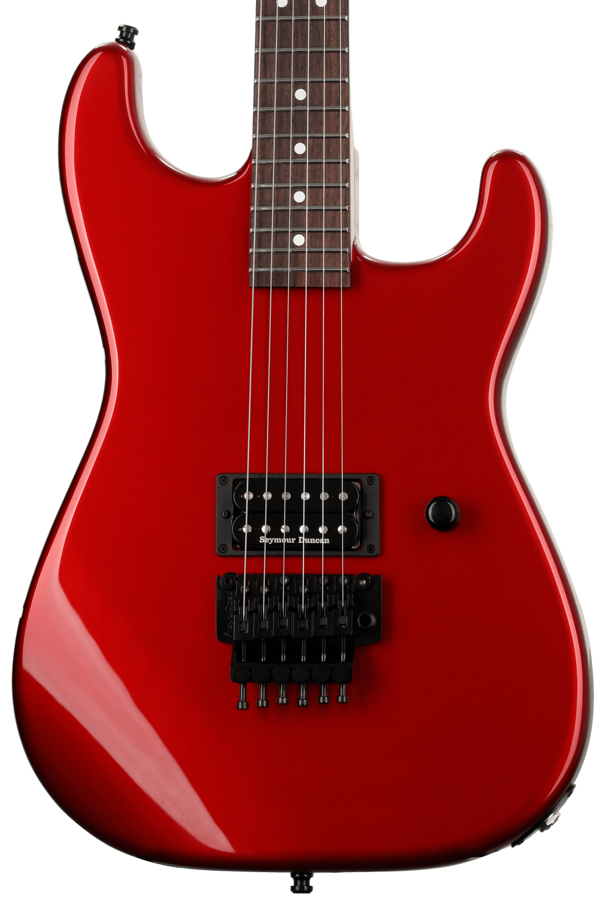 Charvel Custom Shop SD 1H FR Electric Guitar - Candy Apple Red