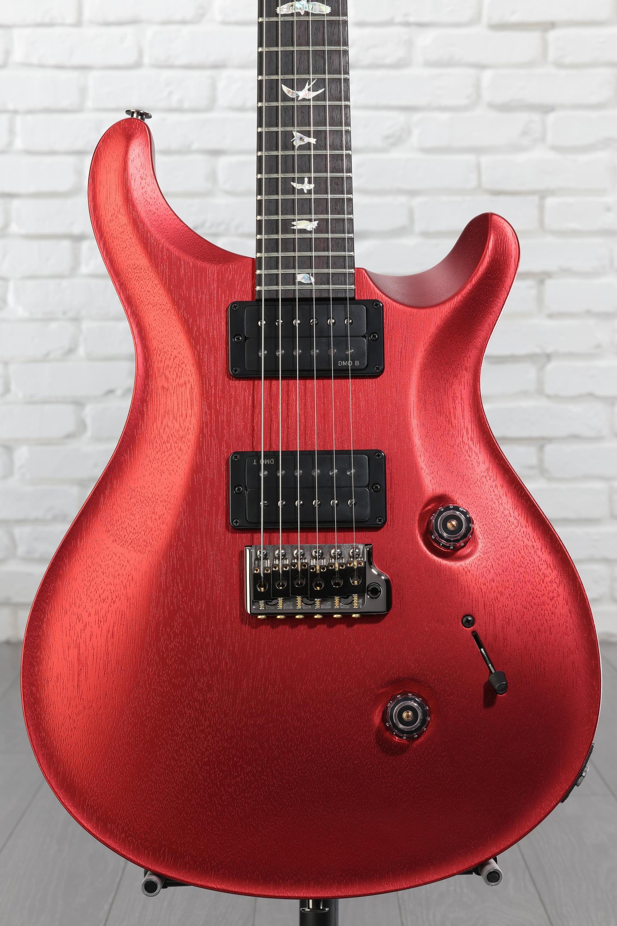 ギター PRS SE Standard24 red PRS Standard 24 Satin Electric Guitar - Satin Red Apple Metallic