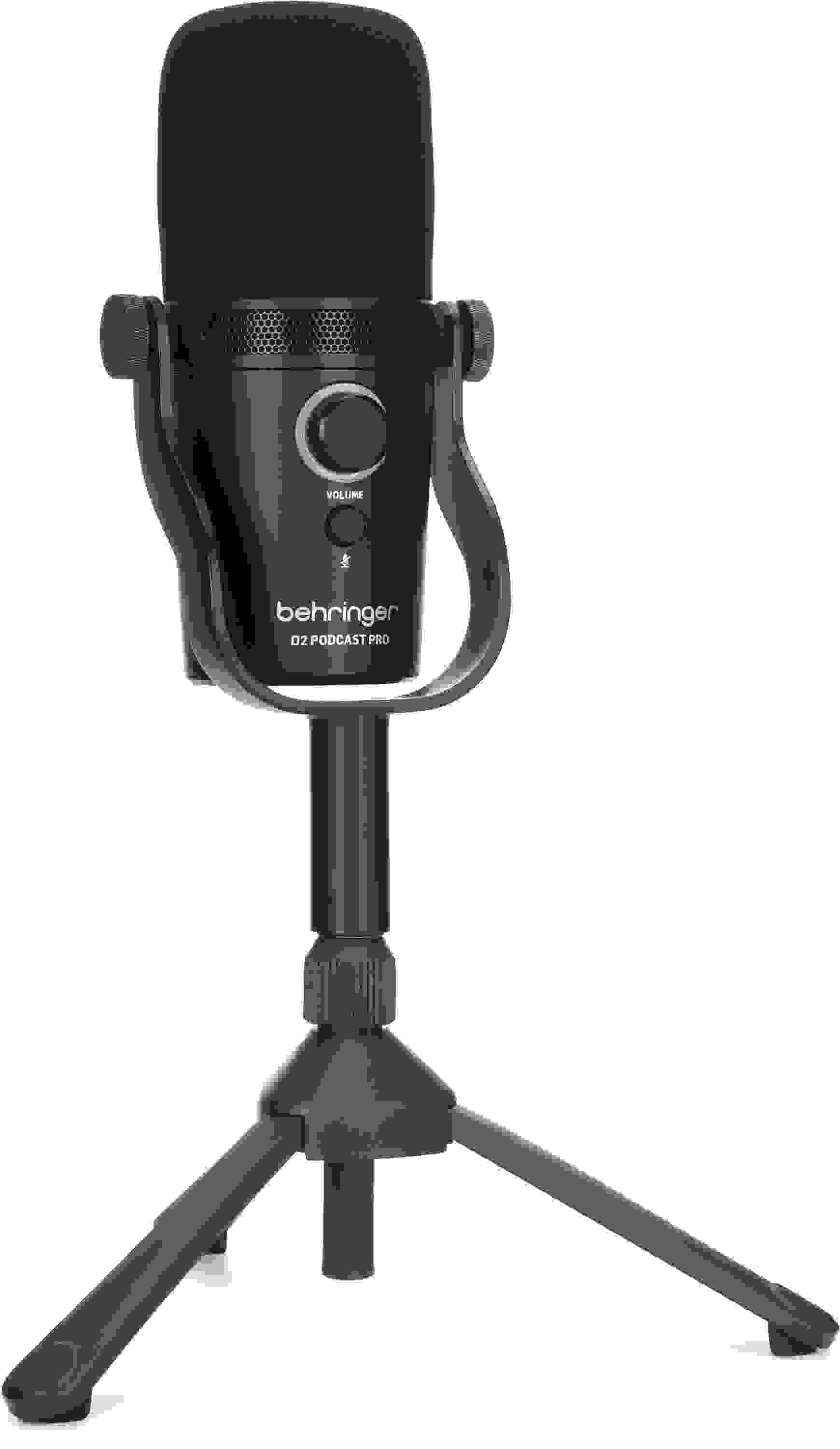 Behringer D2 Podcast Pro Large-diaphragm Dynamic USB Microphone ...