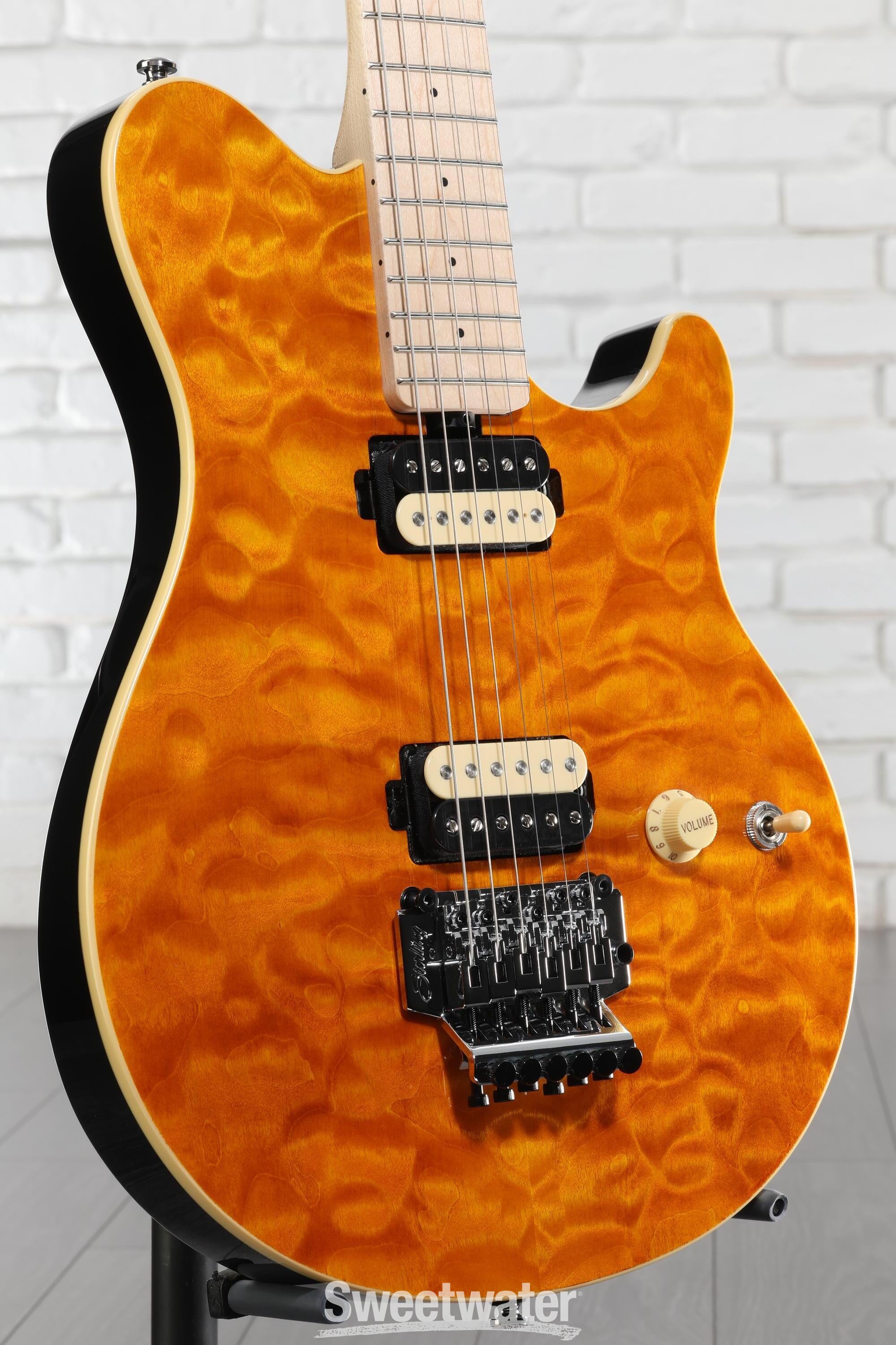 ギター SterlingbyMusicManSUBAXIS-FMTrans Gold SBMM SUB Axis Flame Trans Gold – Motor City Guitar