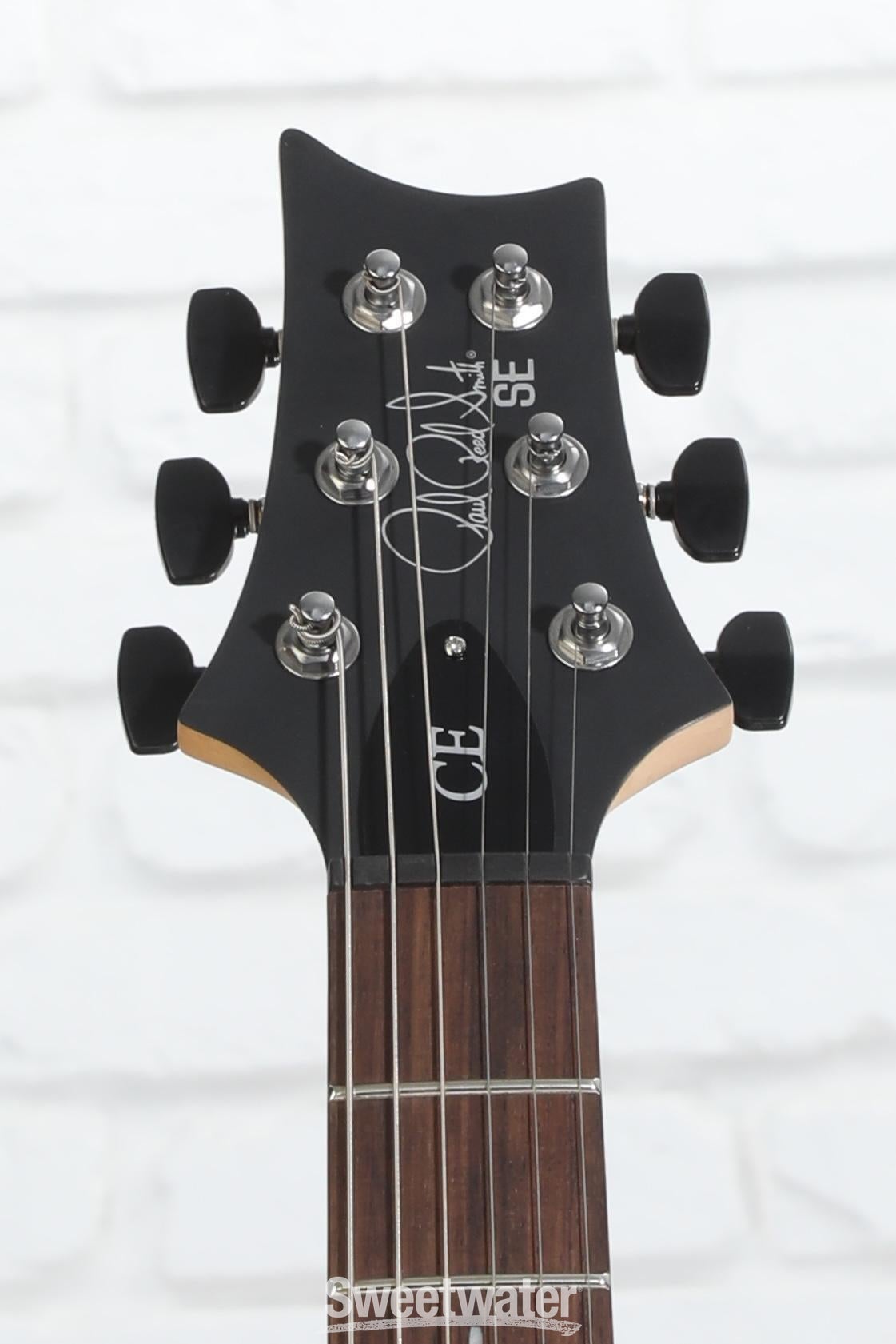 PRS SE CE24 Standard Satin Stoptail Electric Guitar - Ice Blue Metallic