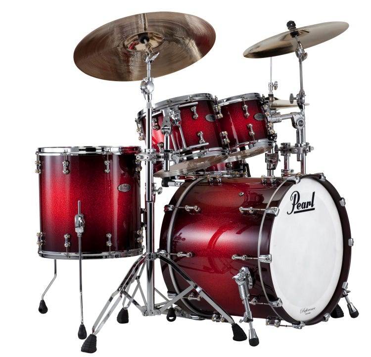 Pearl Reference Pure RFP924XSP/C 4-piece Shell Pack - Scarlet