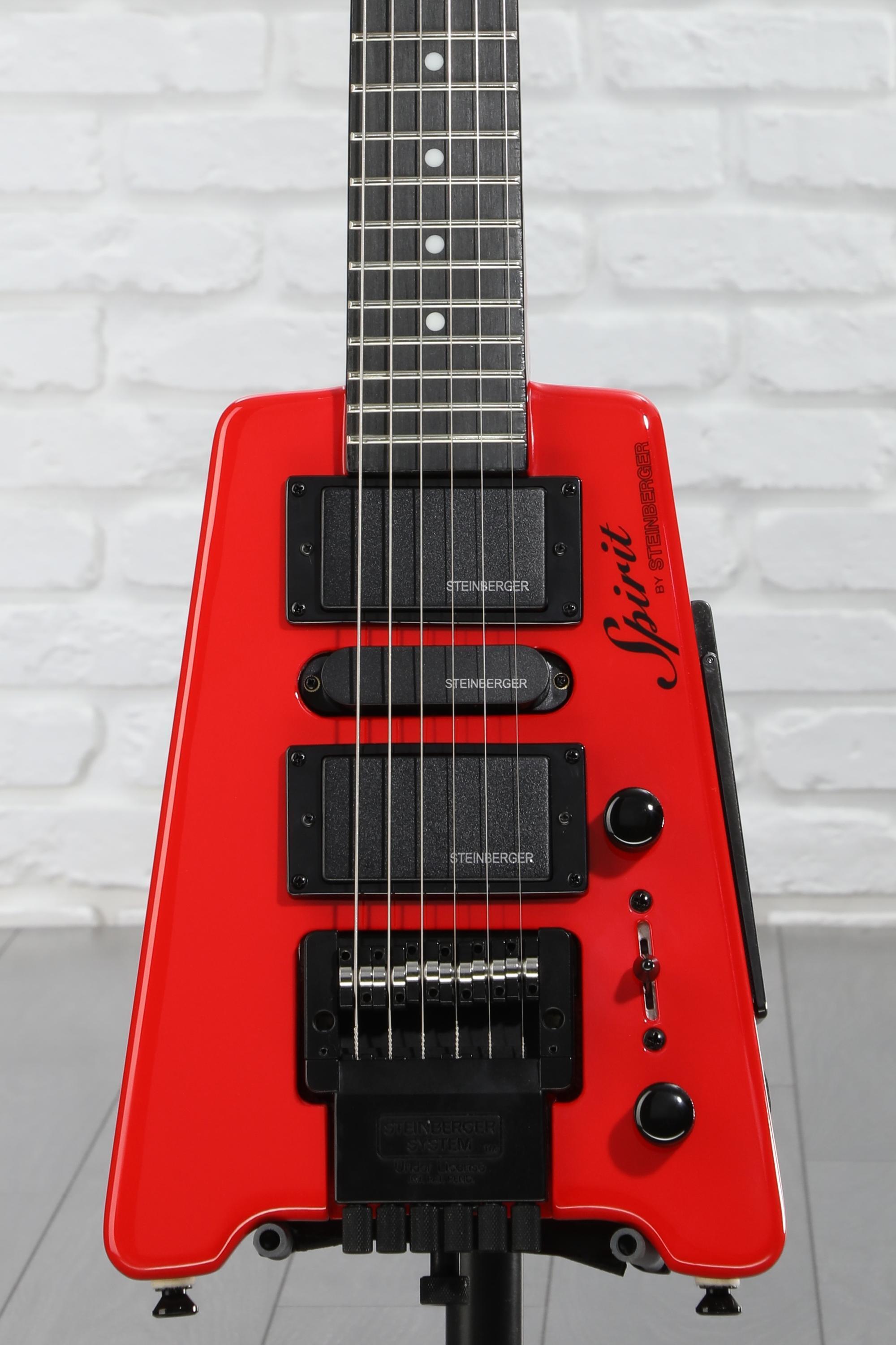 Steinberger Spirit GT-PRO Deluxe Electric Guitar - Hot Rod Red