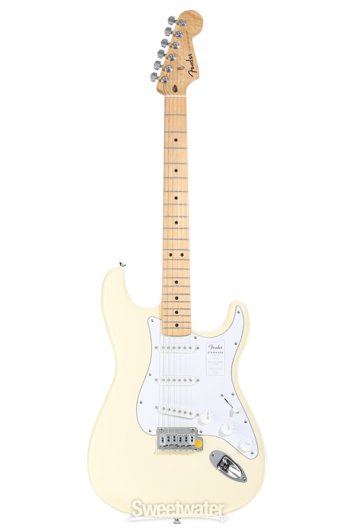 Fender Standard Stratocaster Electric Guitar - Olympic White