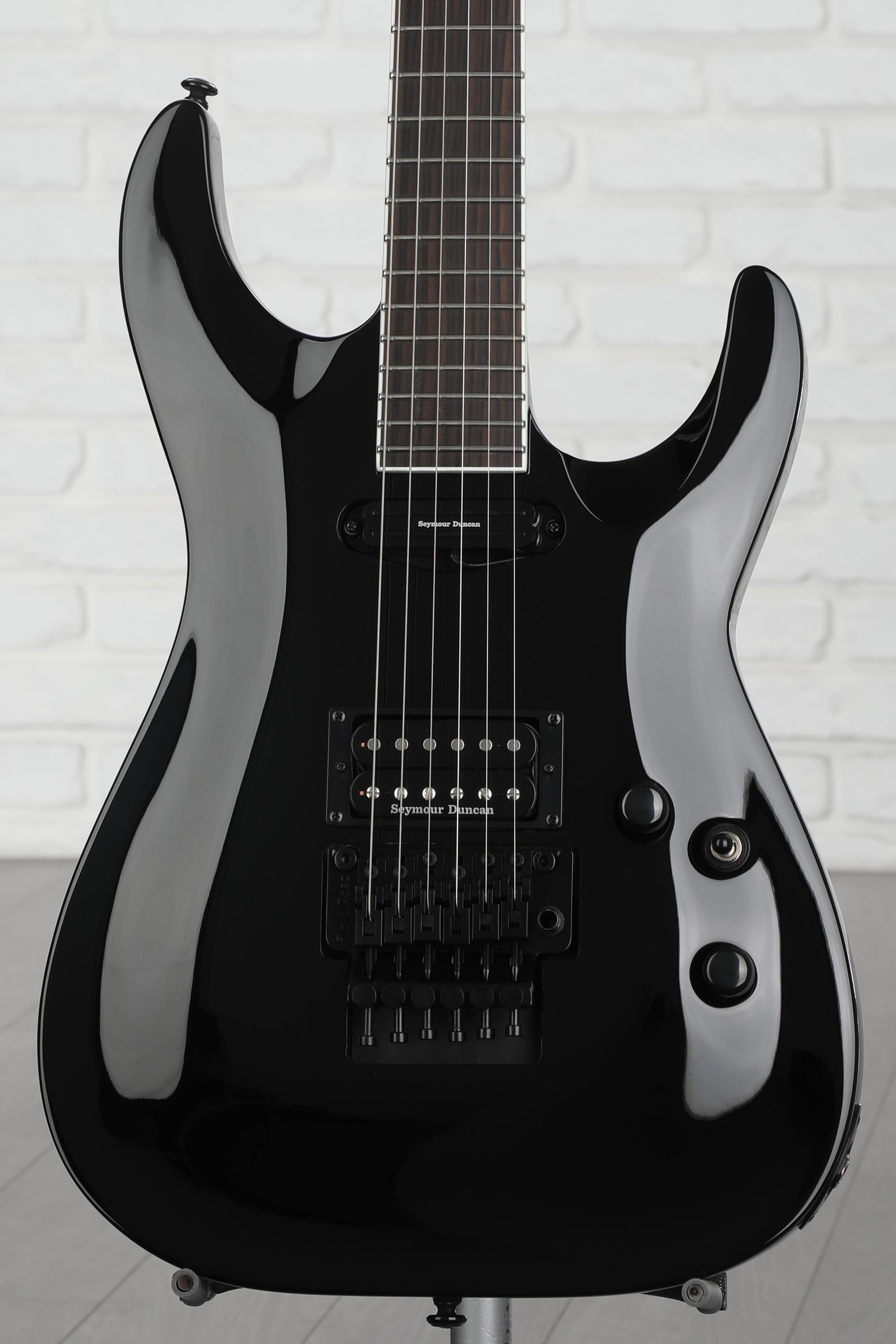 エレキギター ブラック ESP LTD Horizon 87 Solidbody Electric Guitar - Black