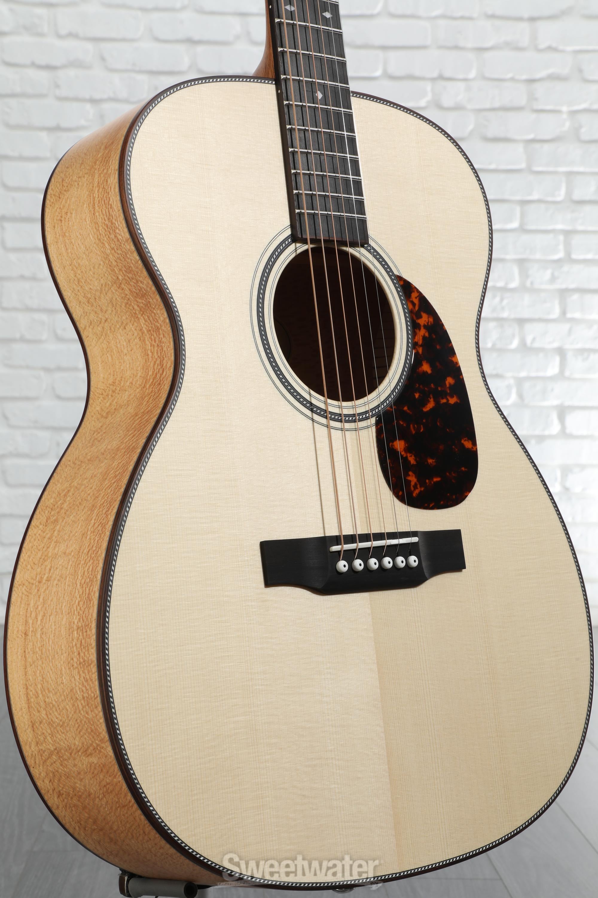 Larrivee 80th Birthday OM Acoustic Guitar - Natural | Sweetwater Larrivee 80th Birthday OM Acoustic Guitar - Natural | Sweetwater