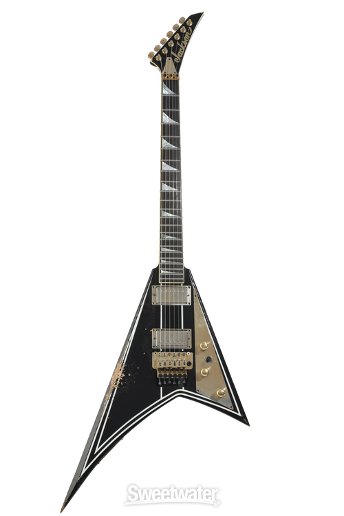 Jackson USA Custom Shop Rhoads Electric Guitar - Gloss Black