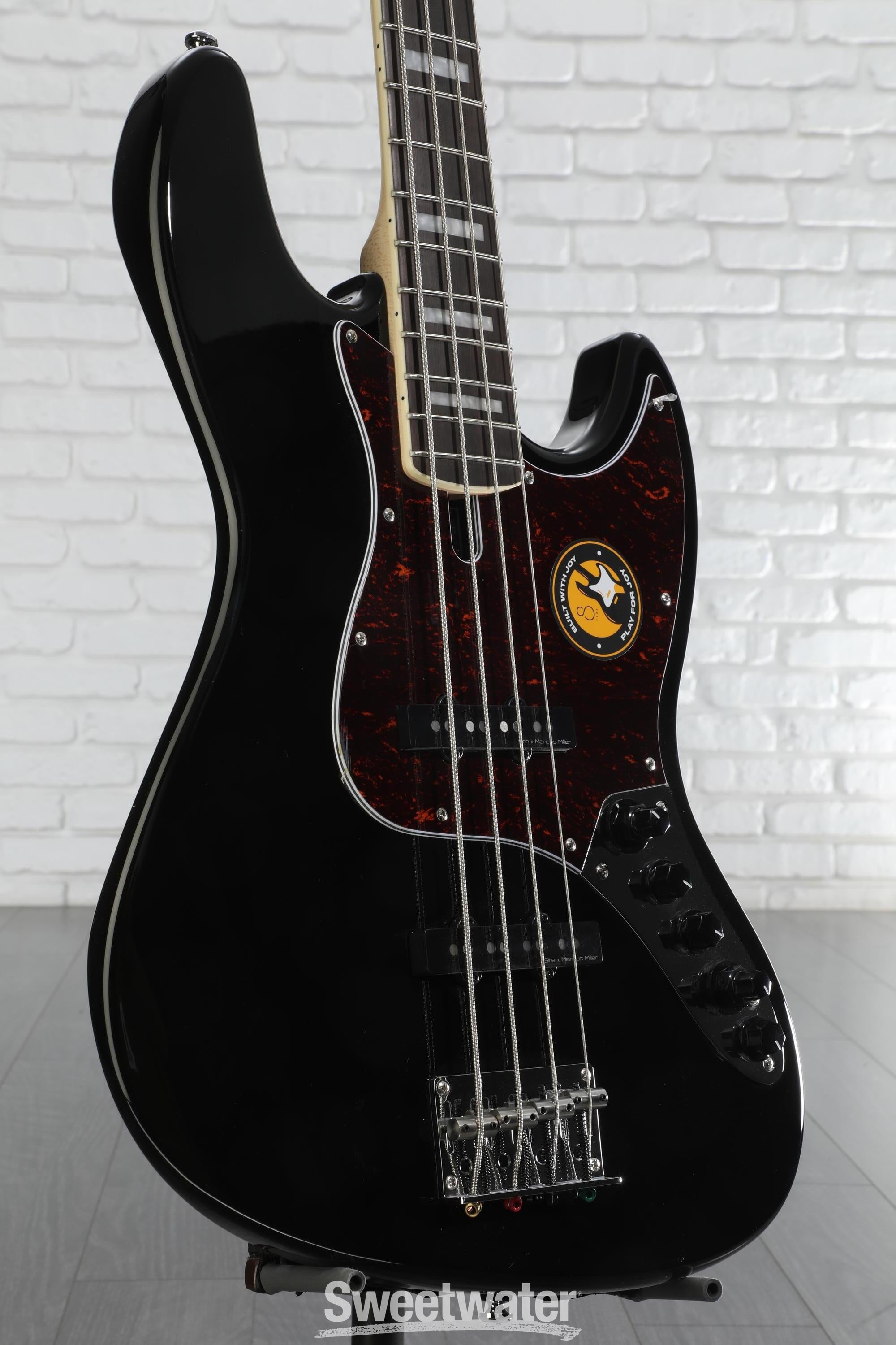 Sire Marcus Miller V7 Alder 4-string Bass Guitar - Black