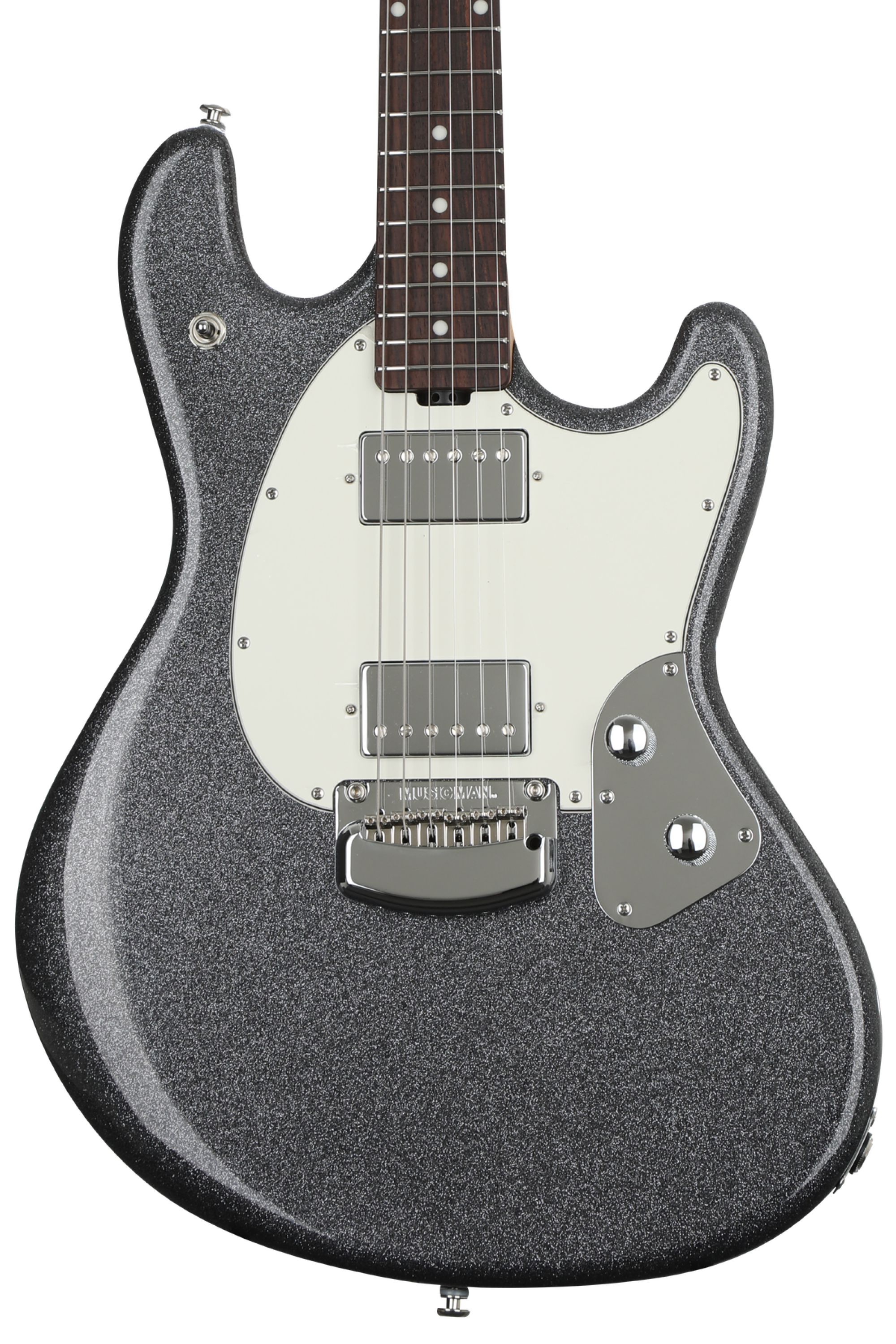 Ernie Ball Music Man StingRay RS - Charcoal Sparkle | Sweetwater