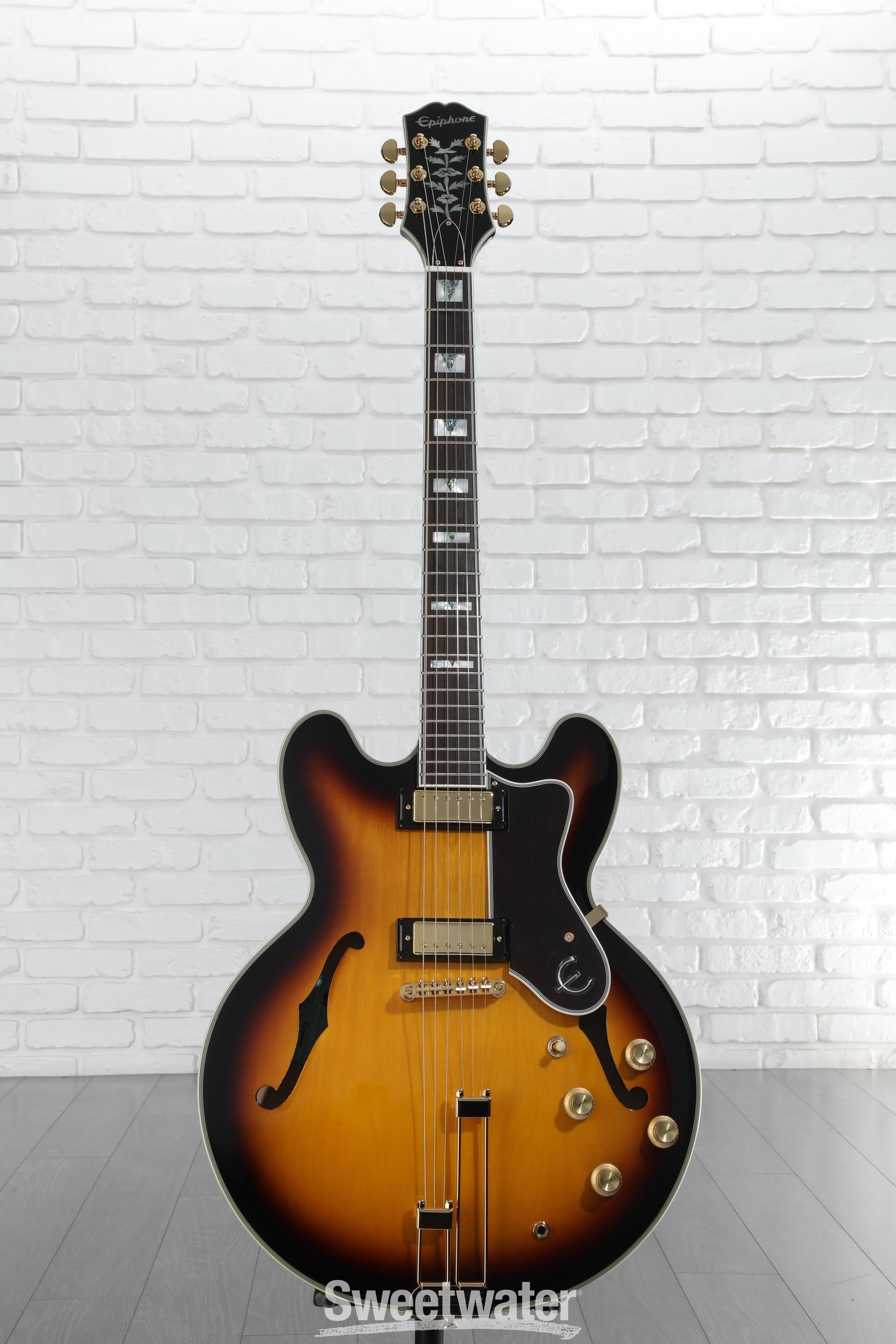 Epiphone Sheraton with Frequensator Vintage Sunburst Semi