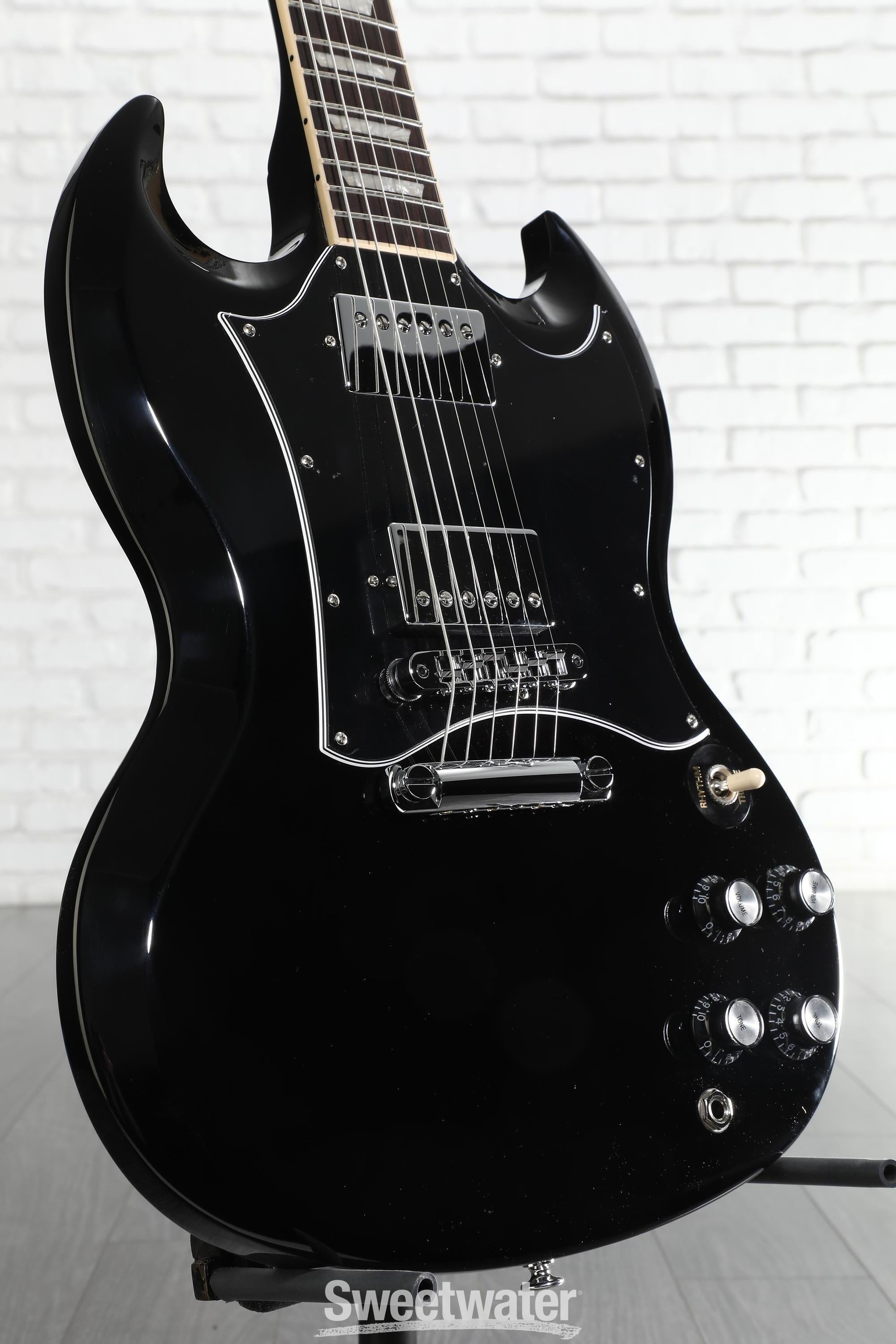 Gibson SG Standard Electric Guitar - Ebony | Sweetwater