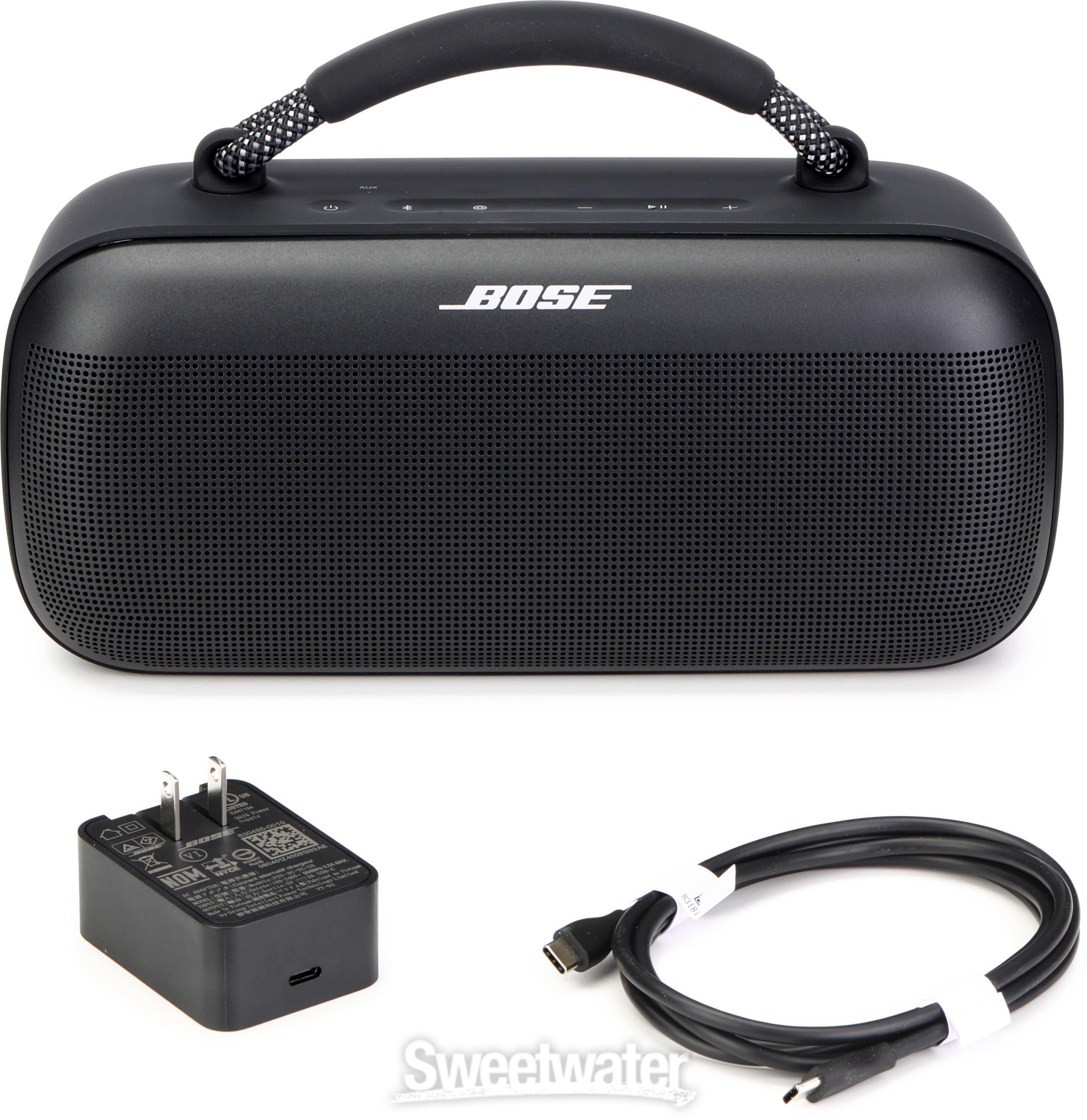 Bose black online bluetooth speaker