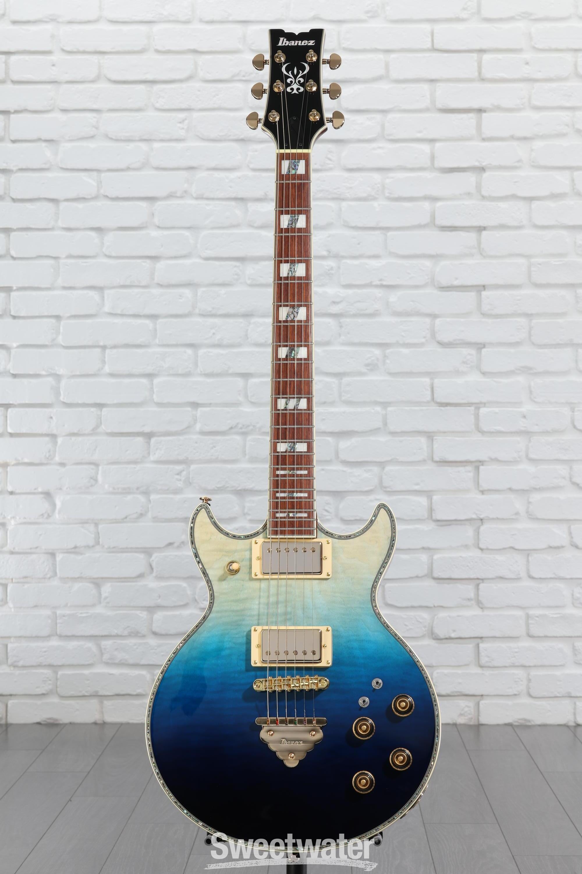 Amazon.com: Ibanez High Performance RG420HPFM - Blue Reef