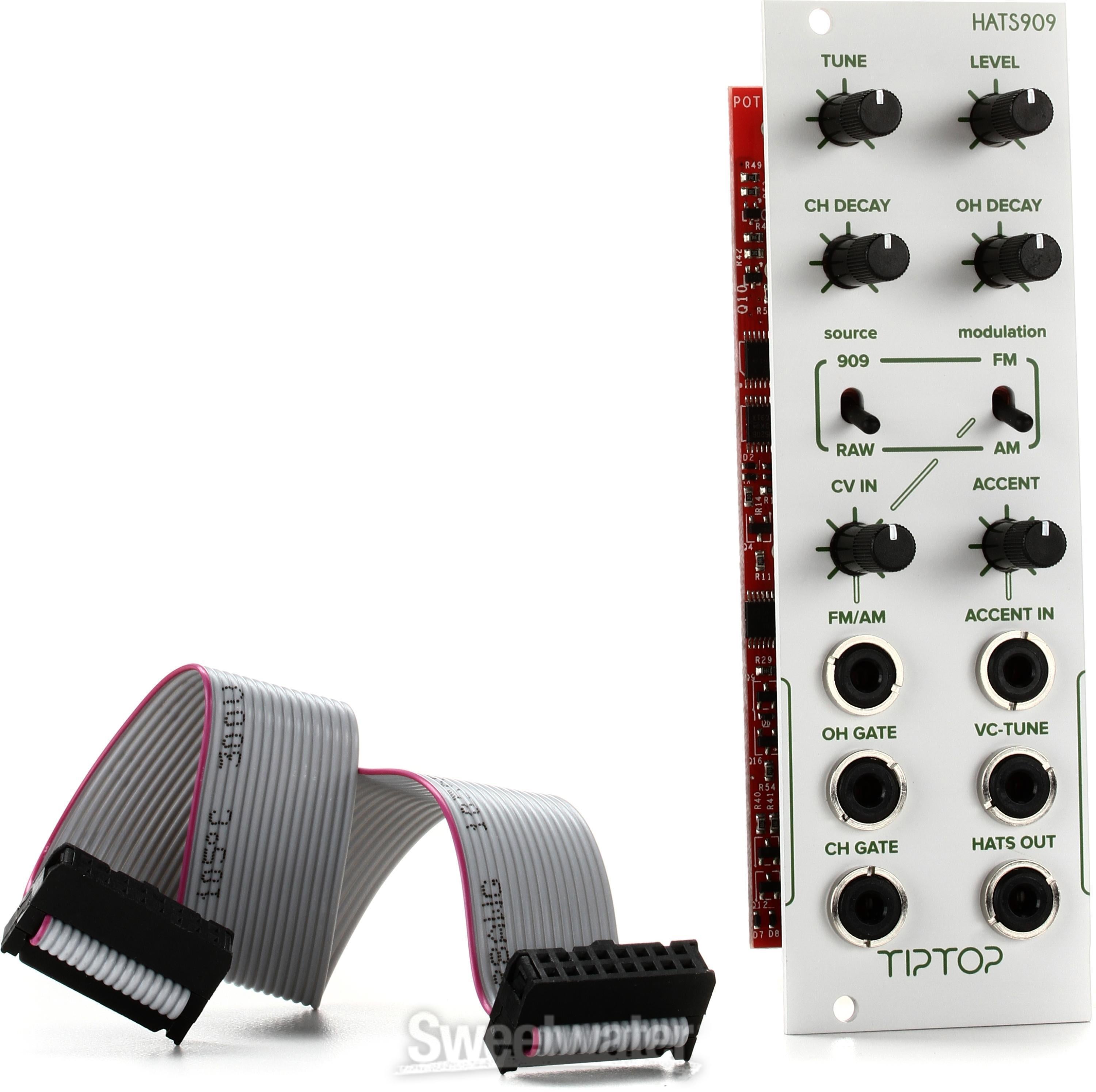 Tiptop Audio HATS909 Eurorack Hi-hats Module | Sweetwater