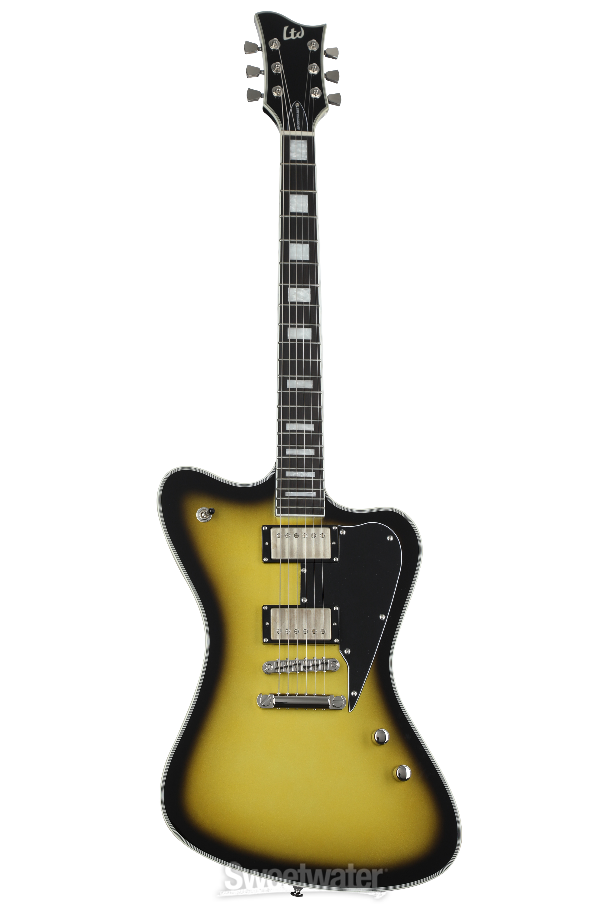 ESP LTD Bill Kelliher Sparrowhawk Electric Guitar - Vintage Silver