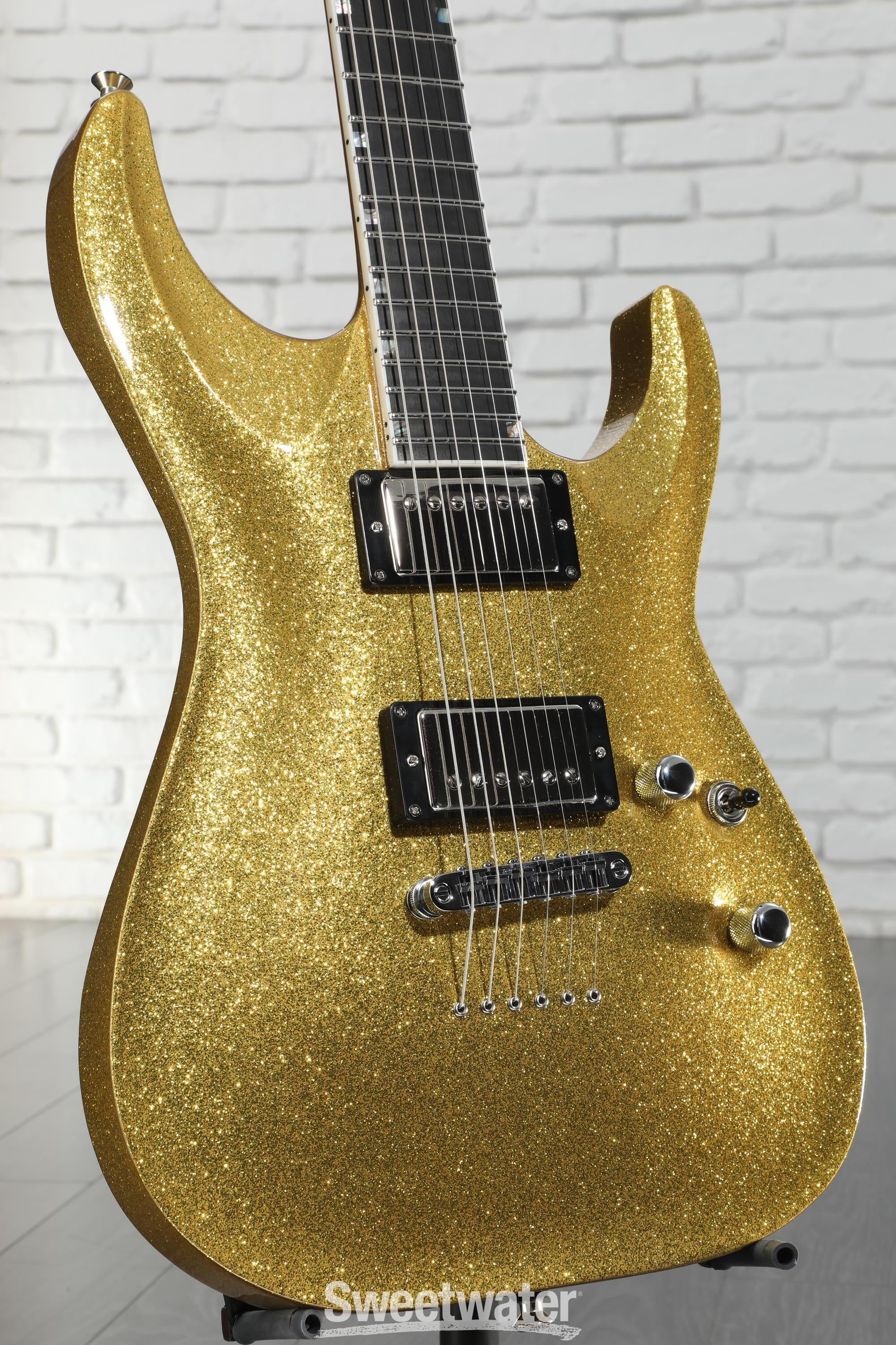 ESP USA Horizon-II Electric Guitar - Gold Sparkle | Sweetwater