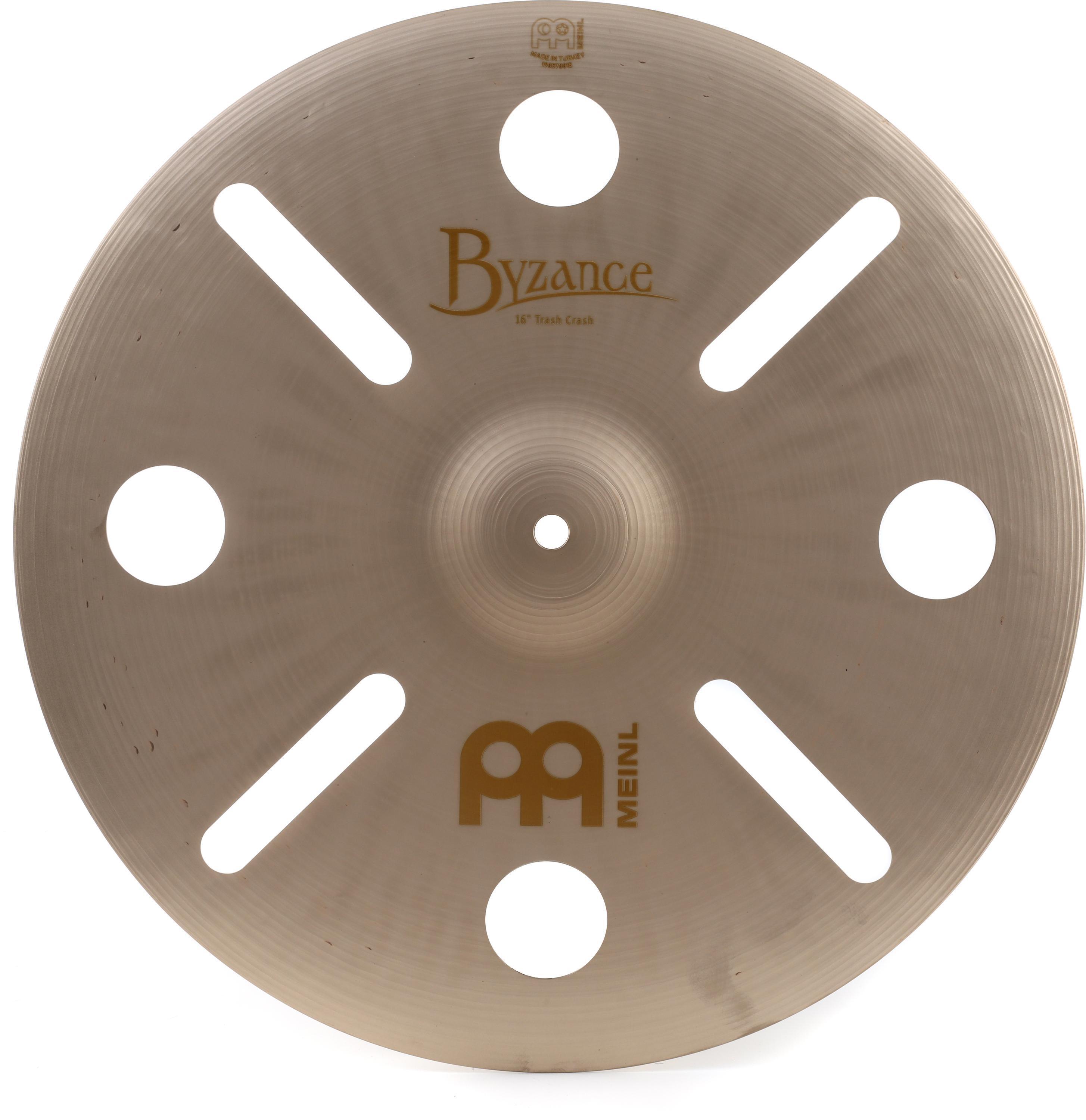 Meinl Cymbals Byzance Matched Crash Pack - 16 inch Trash and 18