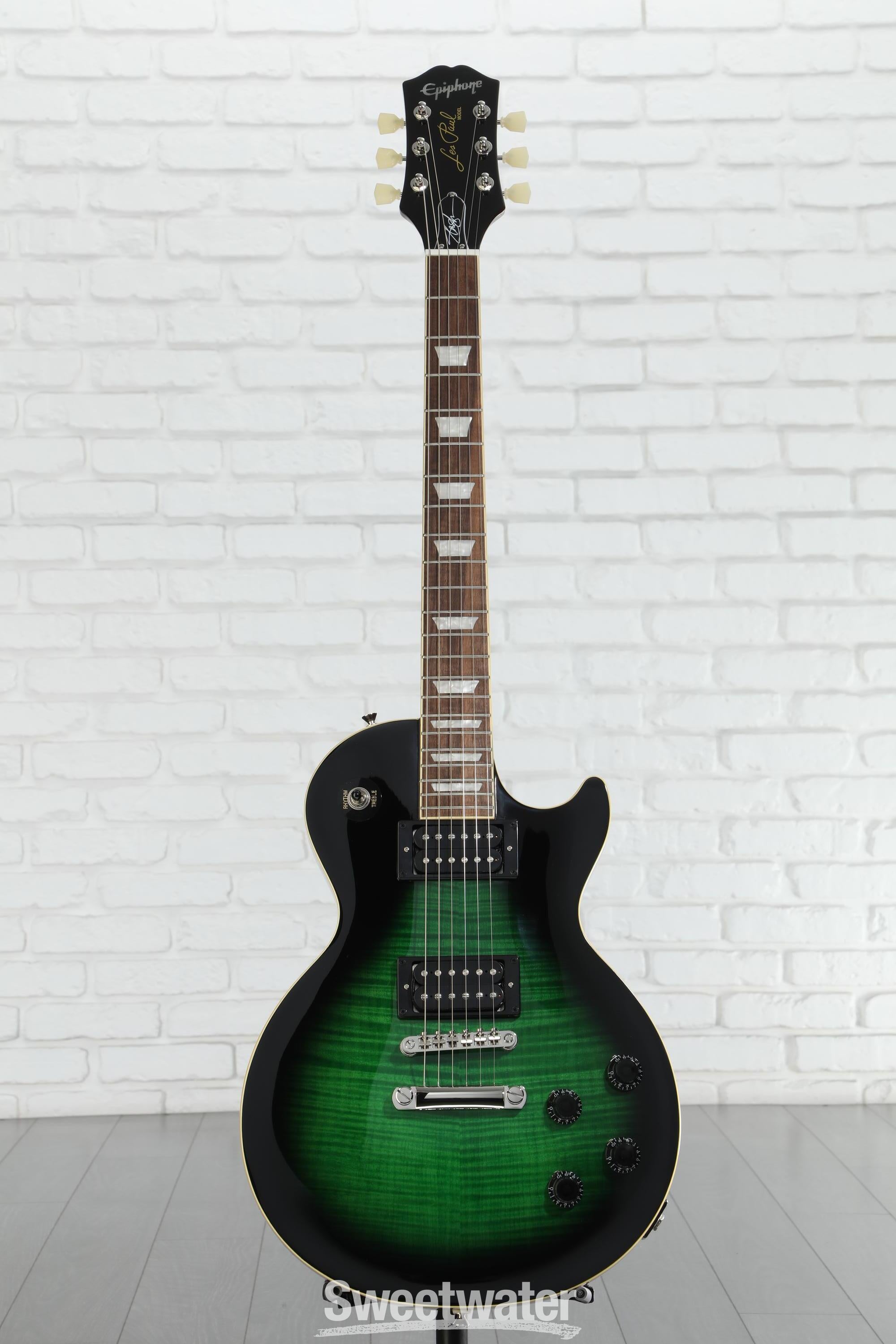 美品 Epiphone Slash レスポール アナコンダバースト ガンズ Epiphone Slash Les Paul Standard Electric Guitar - Anaconda Burst