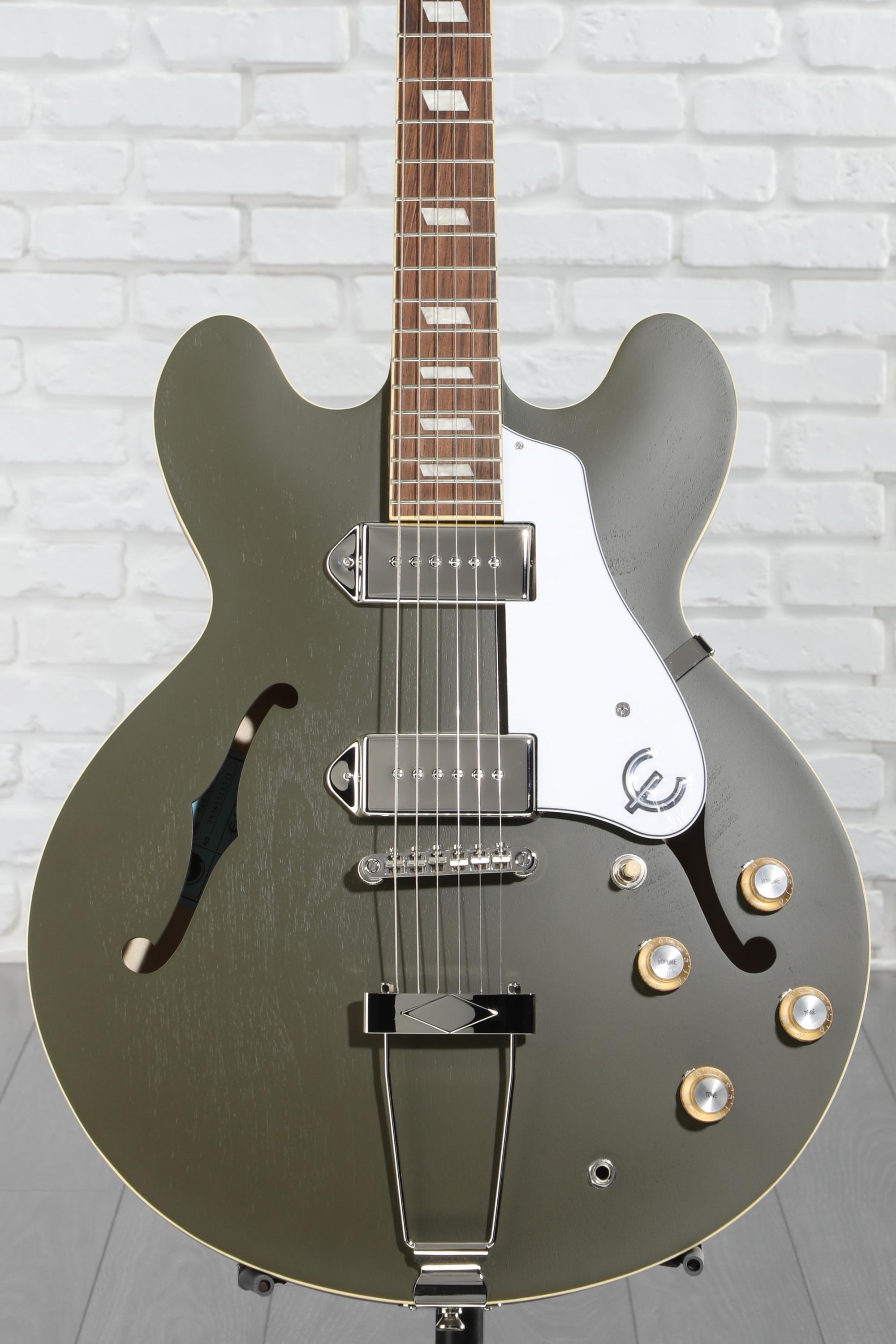Epiphone Casino Antiquity搭載 トップ艶消し Epiphone Casino