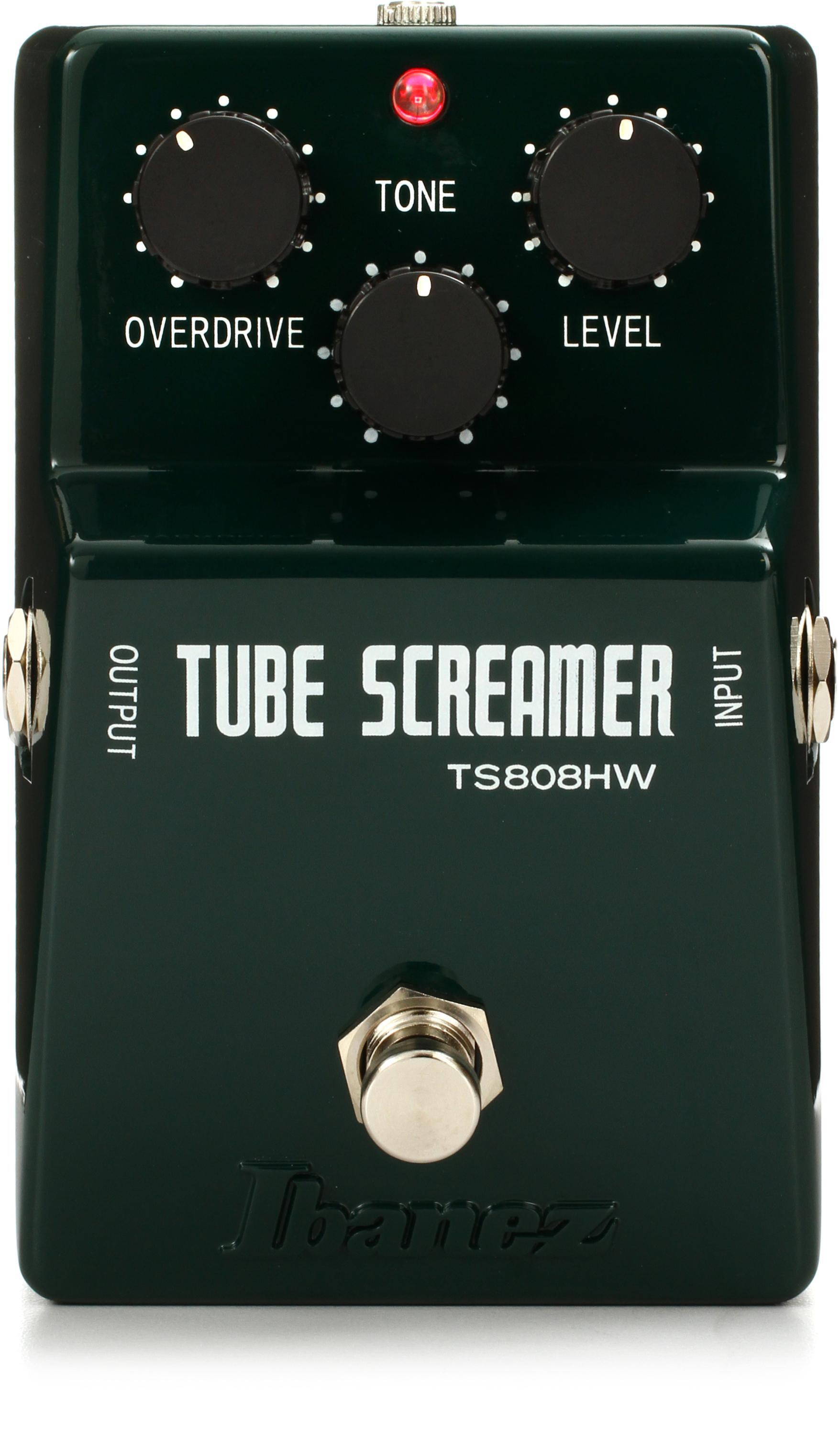 Ibanez TS808HW Handwired Tube Screamer Overdrive Pedal | Sweetwater