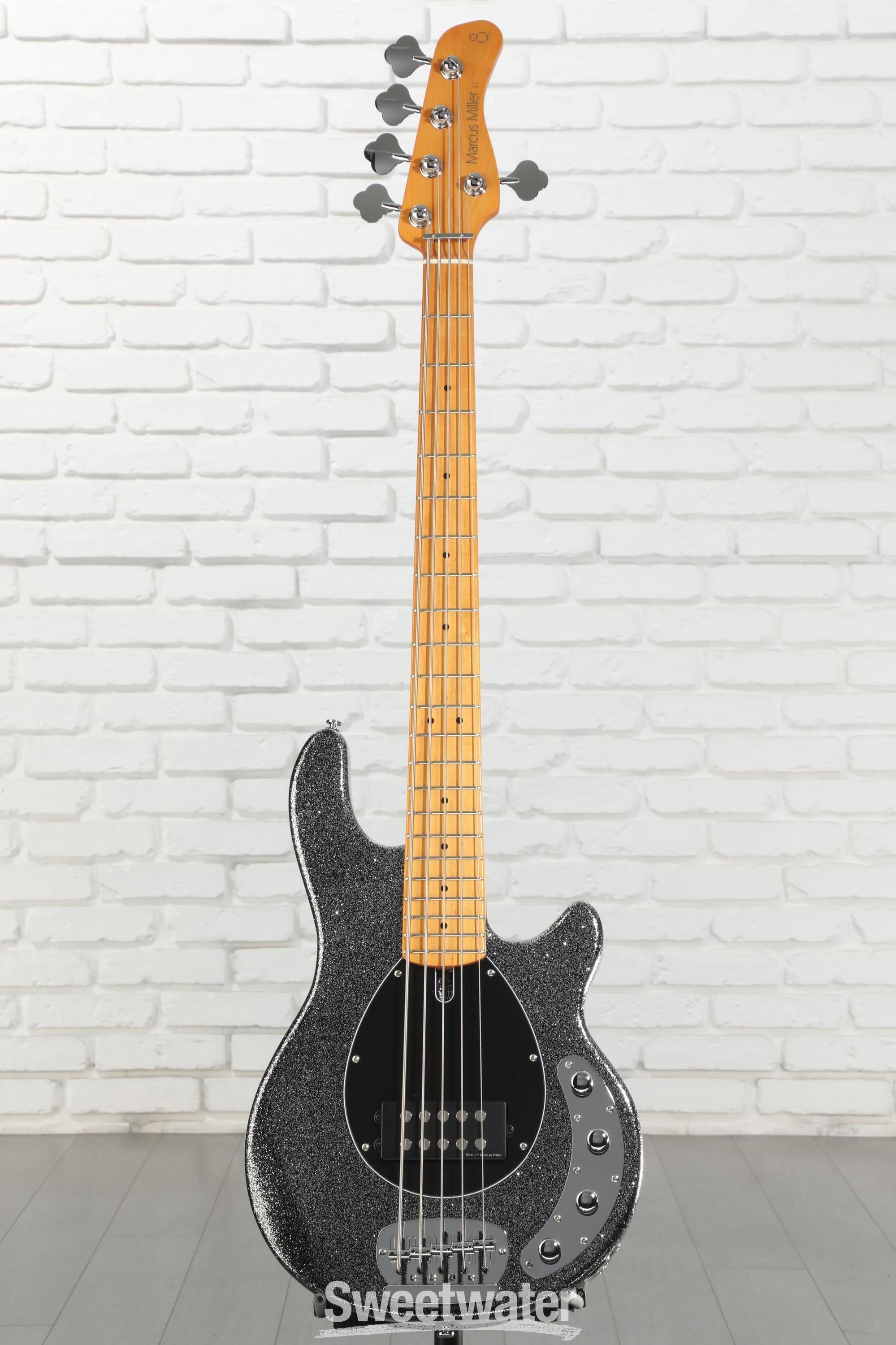 Sire Marcus Miller Z3 5-string Bass Guitar - Sparkle Black