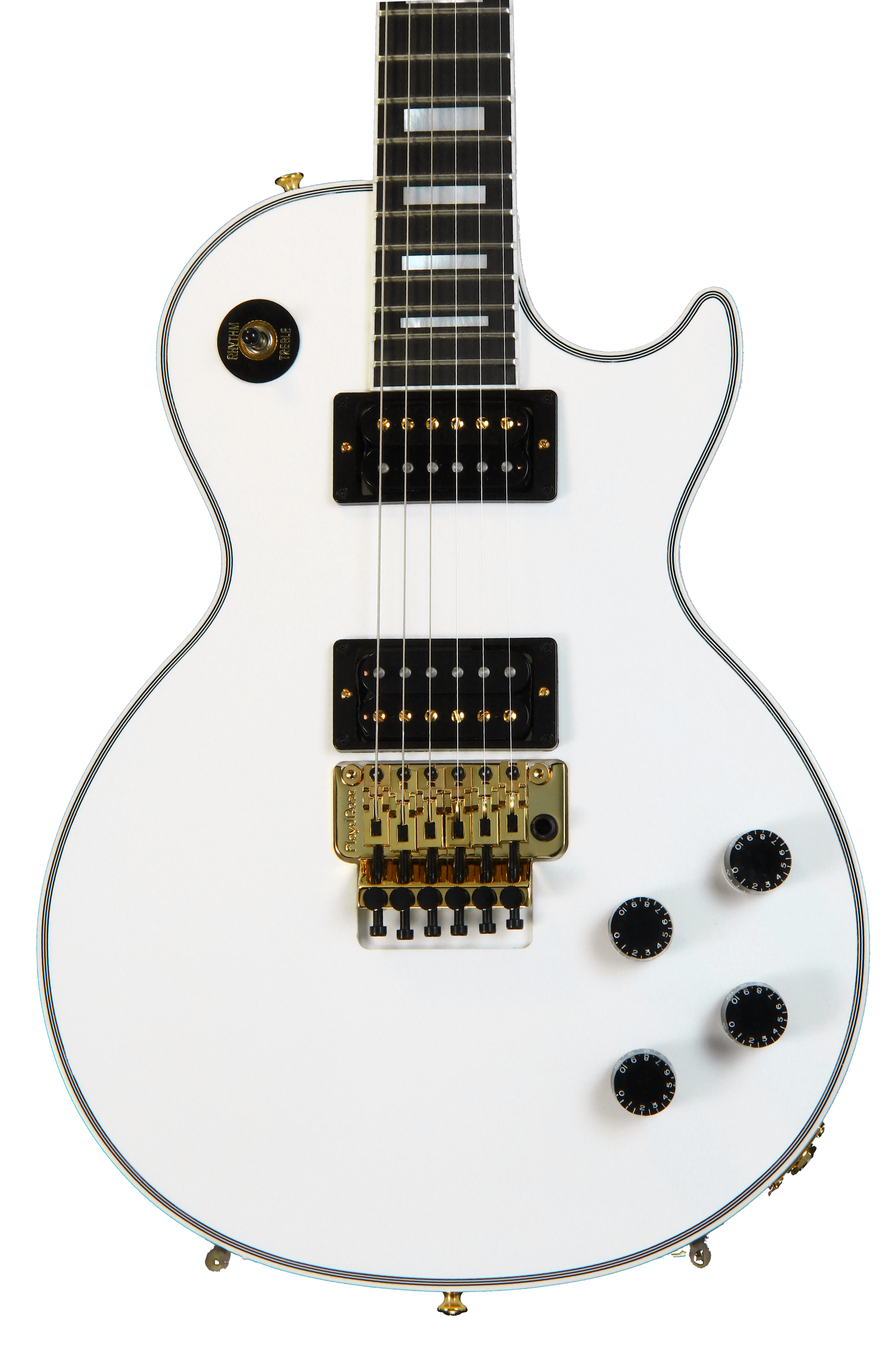 ギター Les Paul Custom Alpine White Gibson Custom Les Paul Axcess Custom - Alpine White | Sweetwater