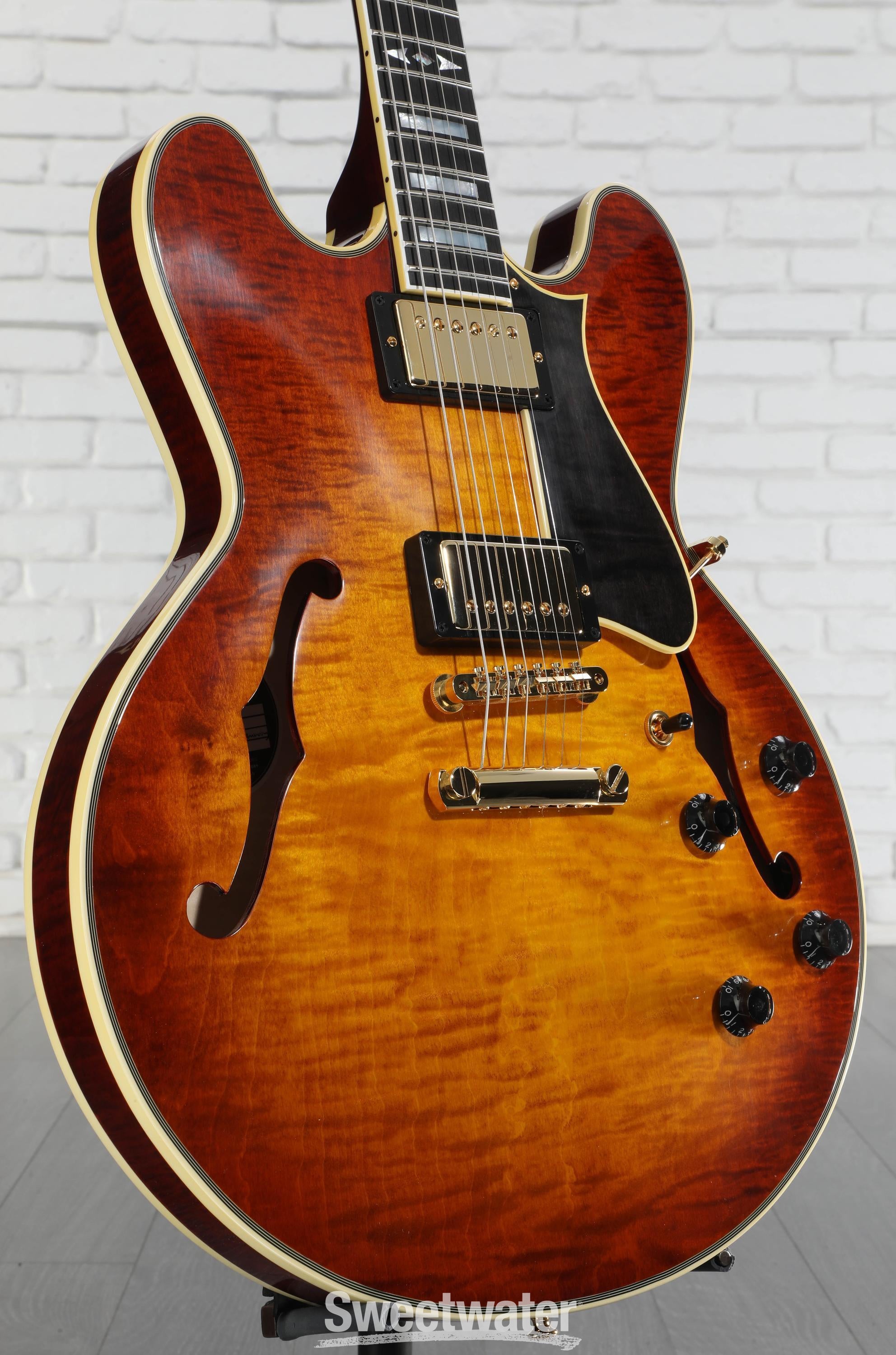 インペリアルJB’s / YO! IMPERIAL JB's 12inch SH35-CR | Semi Hollow Body Electric Guitar - Cherry Red