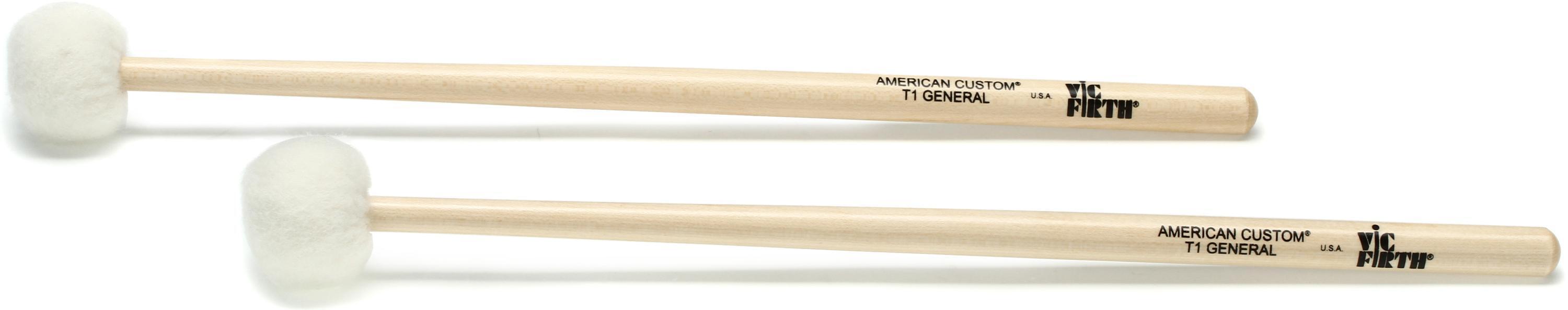 パーカッション・打楽器 Elite General Mallets woodshaft Vic Firth American Custom Timpani Mallets - General | Sweetwater