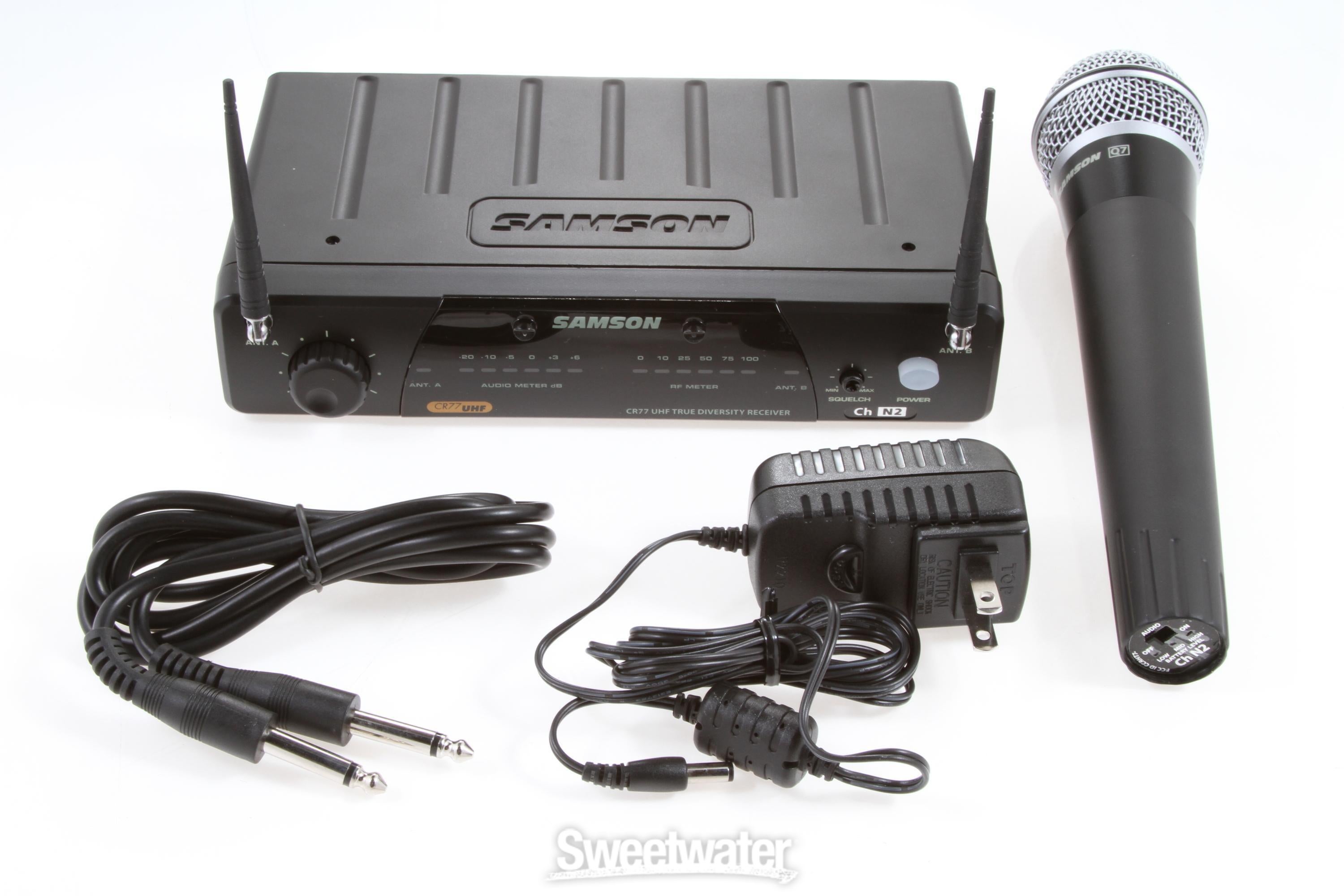 SAMSON「Concert 77」ワイヤレスシステム サムソン Samson Concert 77 Head Worn Wireless Microphone