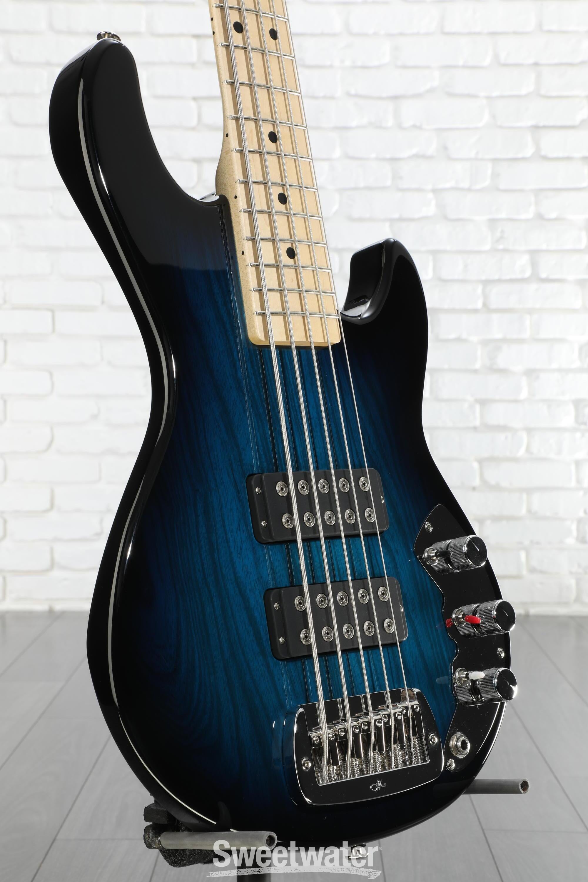 G&L CLF Research L-2500 Series 750 Bass Guitar - Blueburst