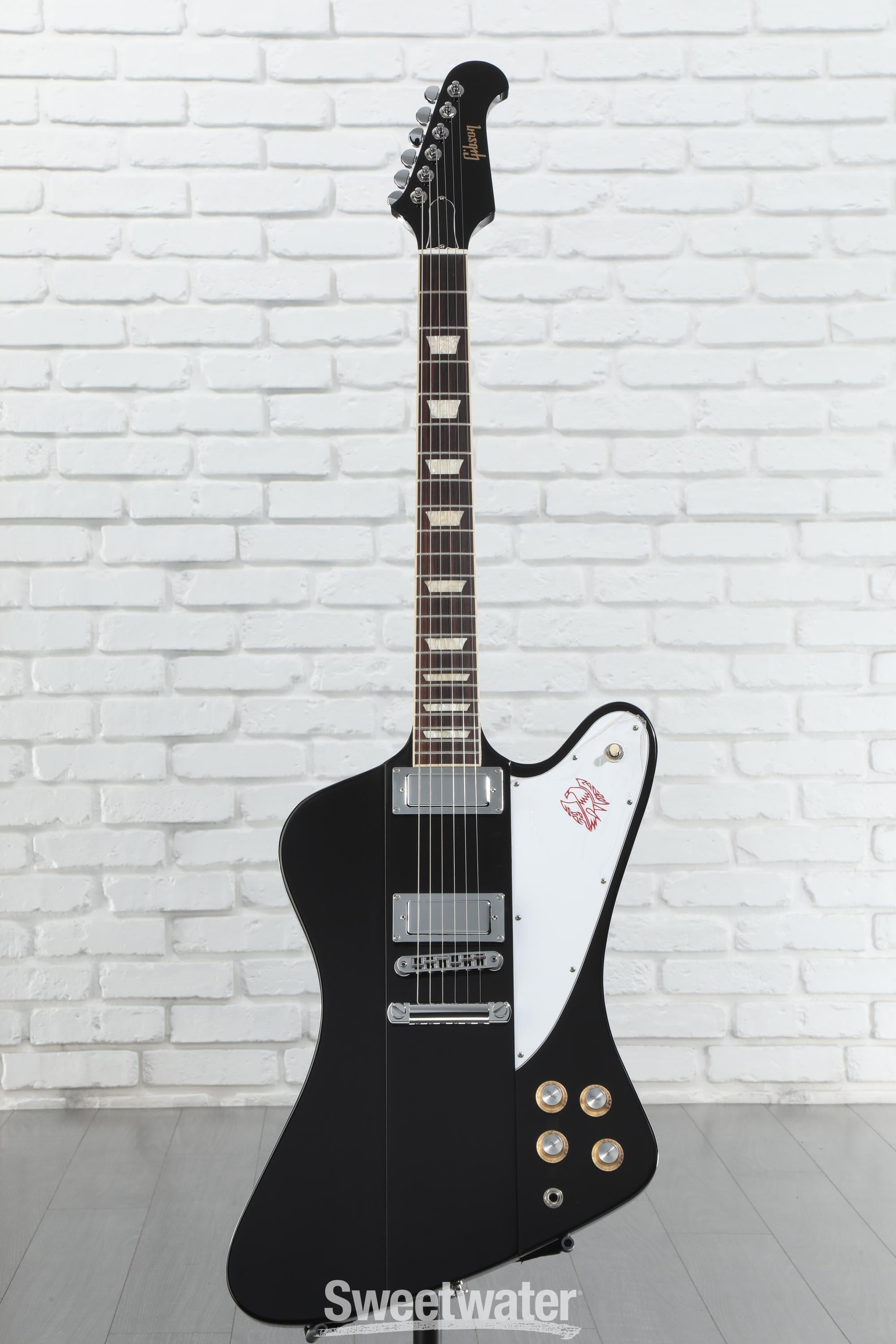 ギター Gibson Firebird Gibson Firebird Platypus Electric Guitar - Ebony | Sweetwater