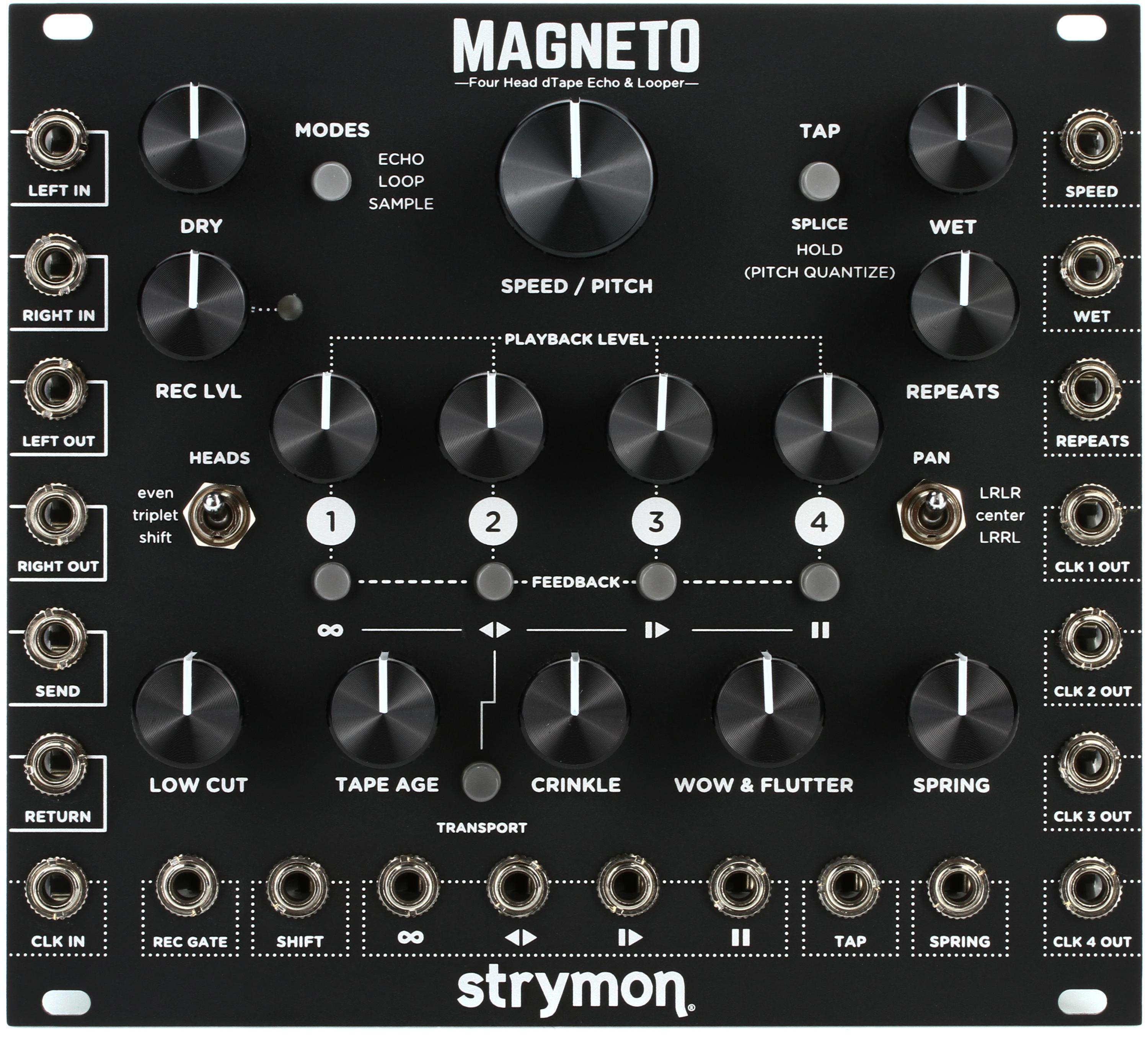 Strymon Magneto Tape Echo & Looper Eurorack Module