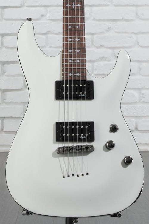Schecter Omen-6 Electric Guitar - Gloss White