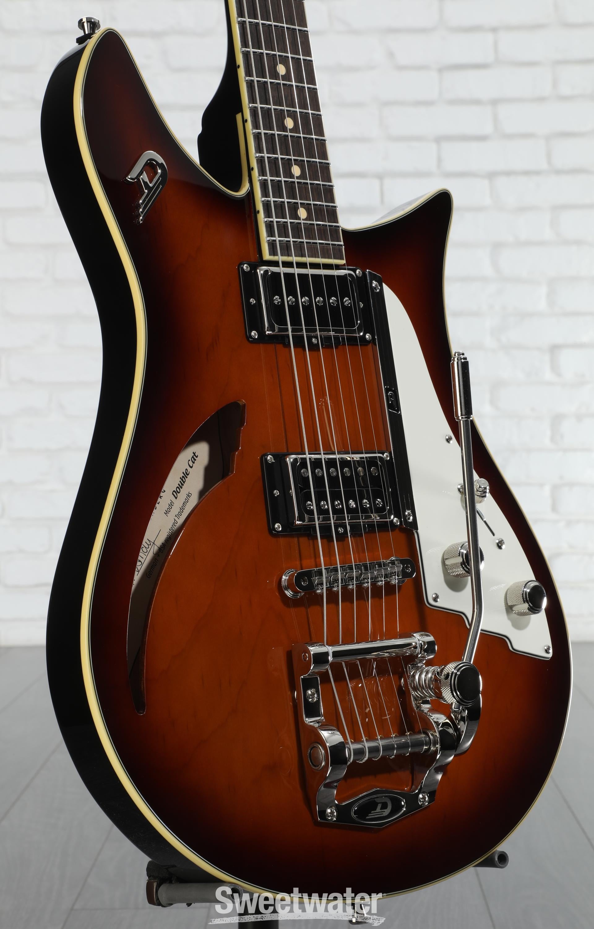 ギター Duesenberg DDC-FB Double Cat Fire Burst Duesenberg Double Cat Fireburst | The Music Zoo