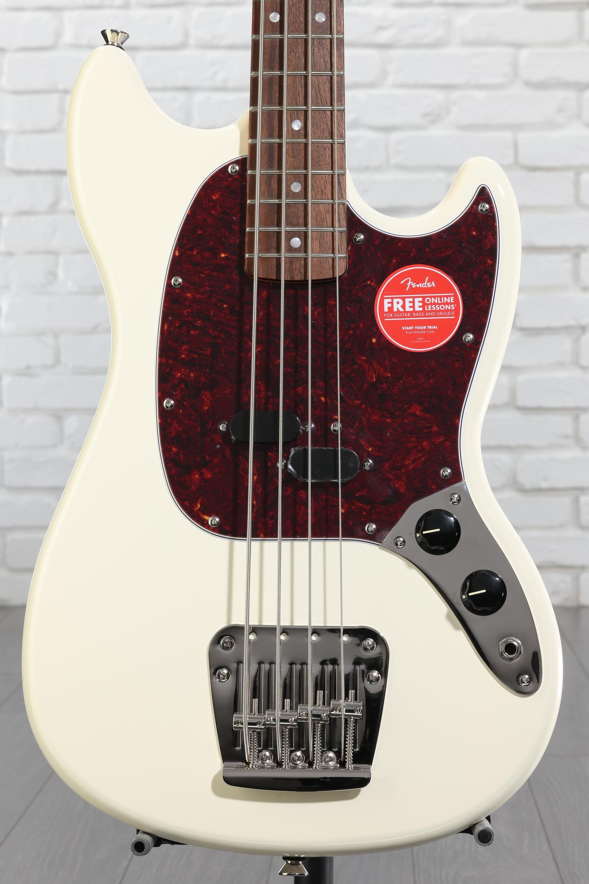 Squier Classic Vibe '60s Mustang Bass - Olympic White