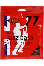 Photo of Rotosound RS77LD Jazz 77 Monel Flatwound Bass Guitar Strings - .045-.105 Standard, Long Scale