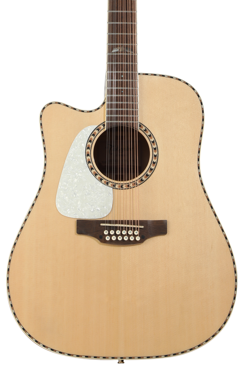 Takamine GD74CE 12-string Left-handed Acoustic-electric Guitar - Natural