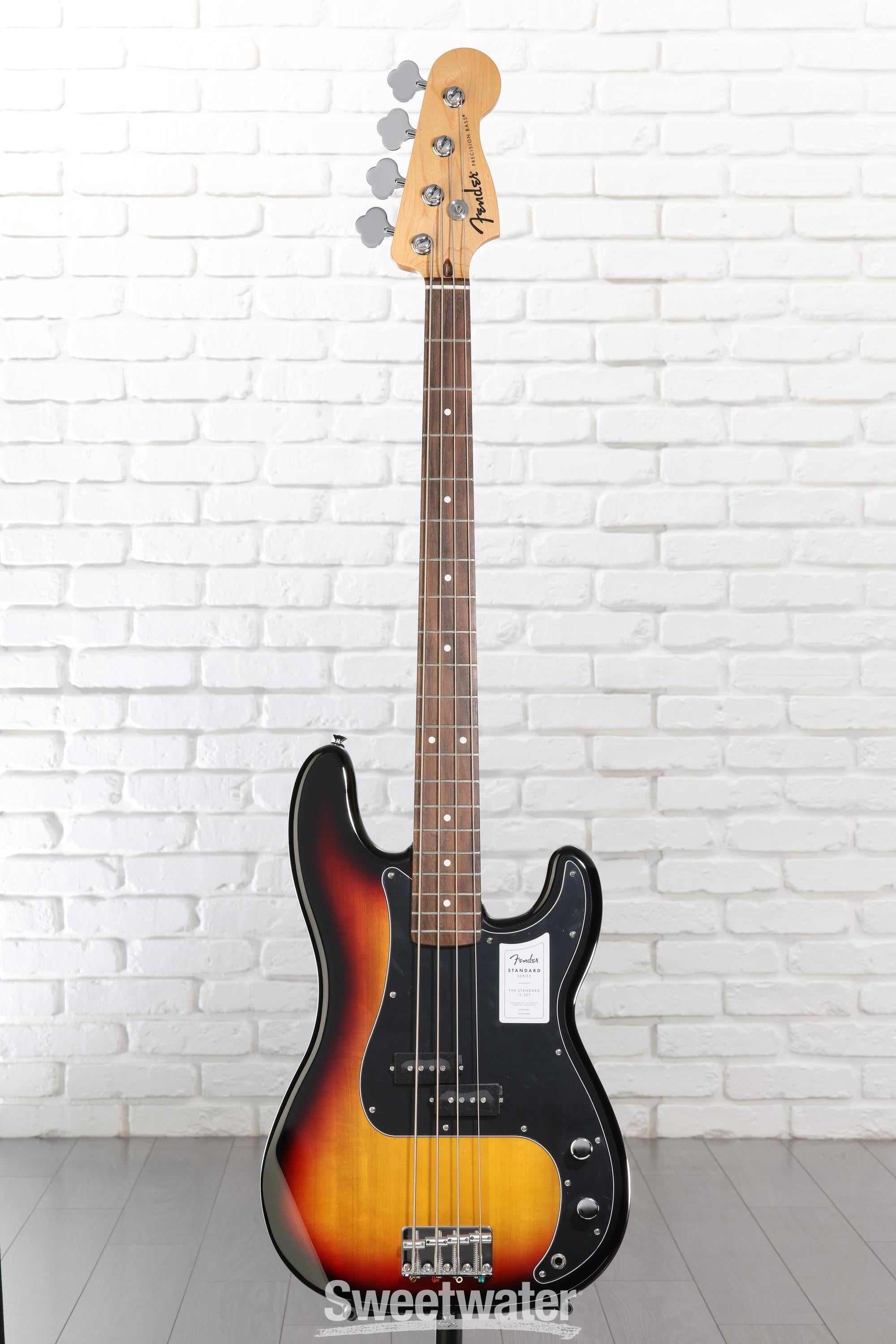 Fender Standard Precision Bass - 3-color Sunburst, Laurel
