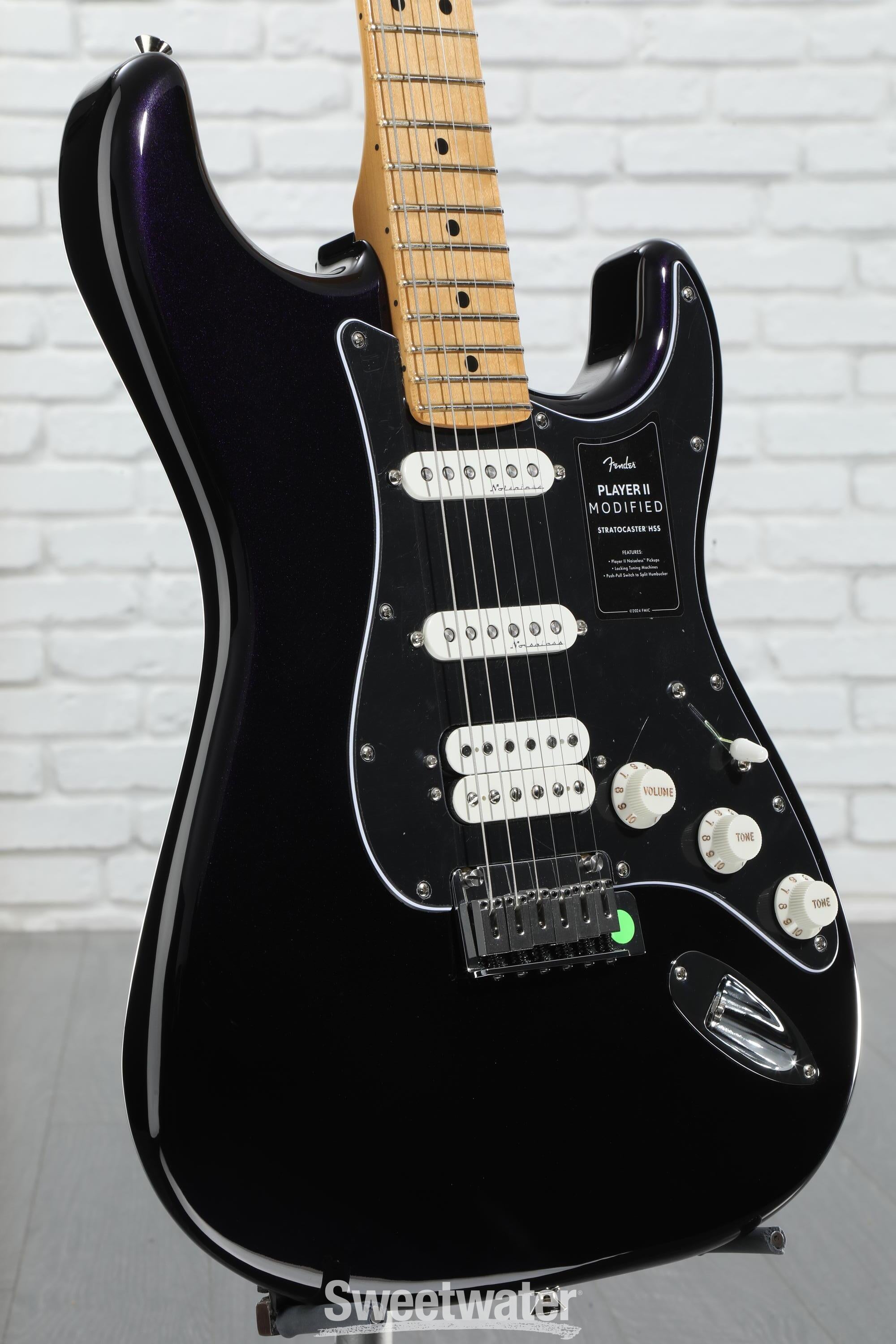 Fender Player II Series Stratocaster 黒 Fender Player II Stratocaster - Black