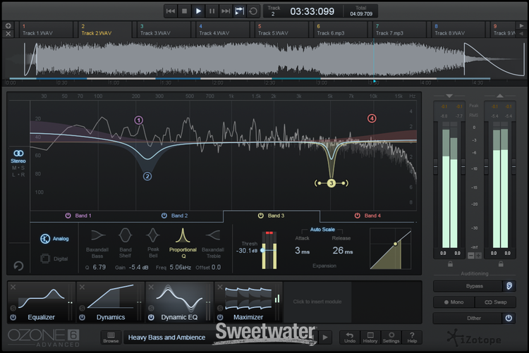 iZotope Ozone 6 Mastering Suite | Sweetwater