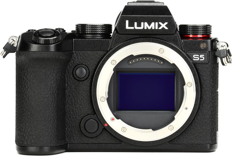 Panasonic LUMIX S5 II Camera with 20-60mm f/3.5-5.6 & 50mm f/1.8 Lenses 