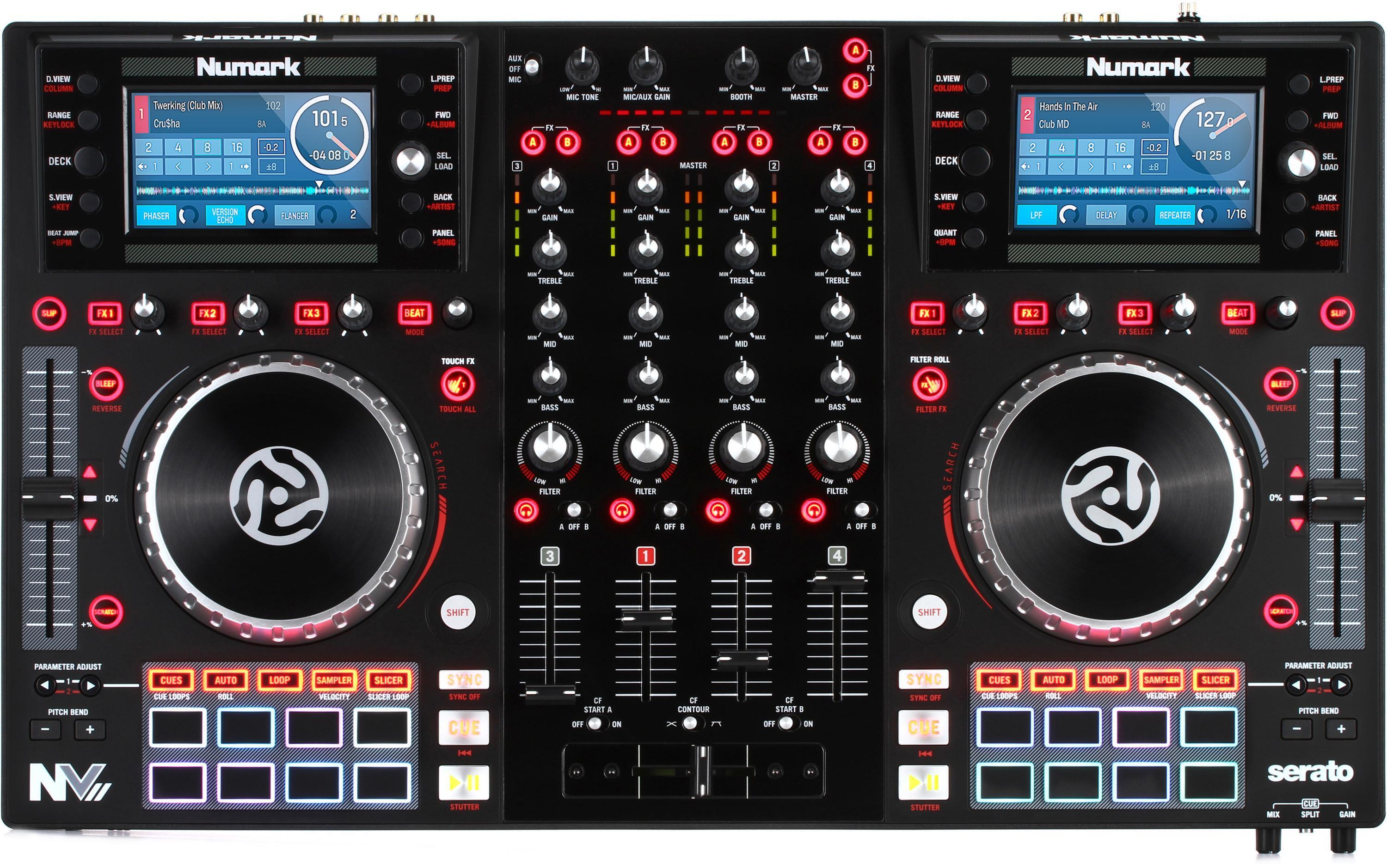 Numark NV II Dual-display Serato DJ Pro Controller | Sweetwater