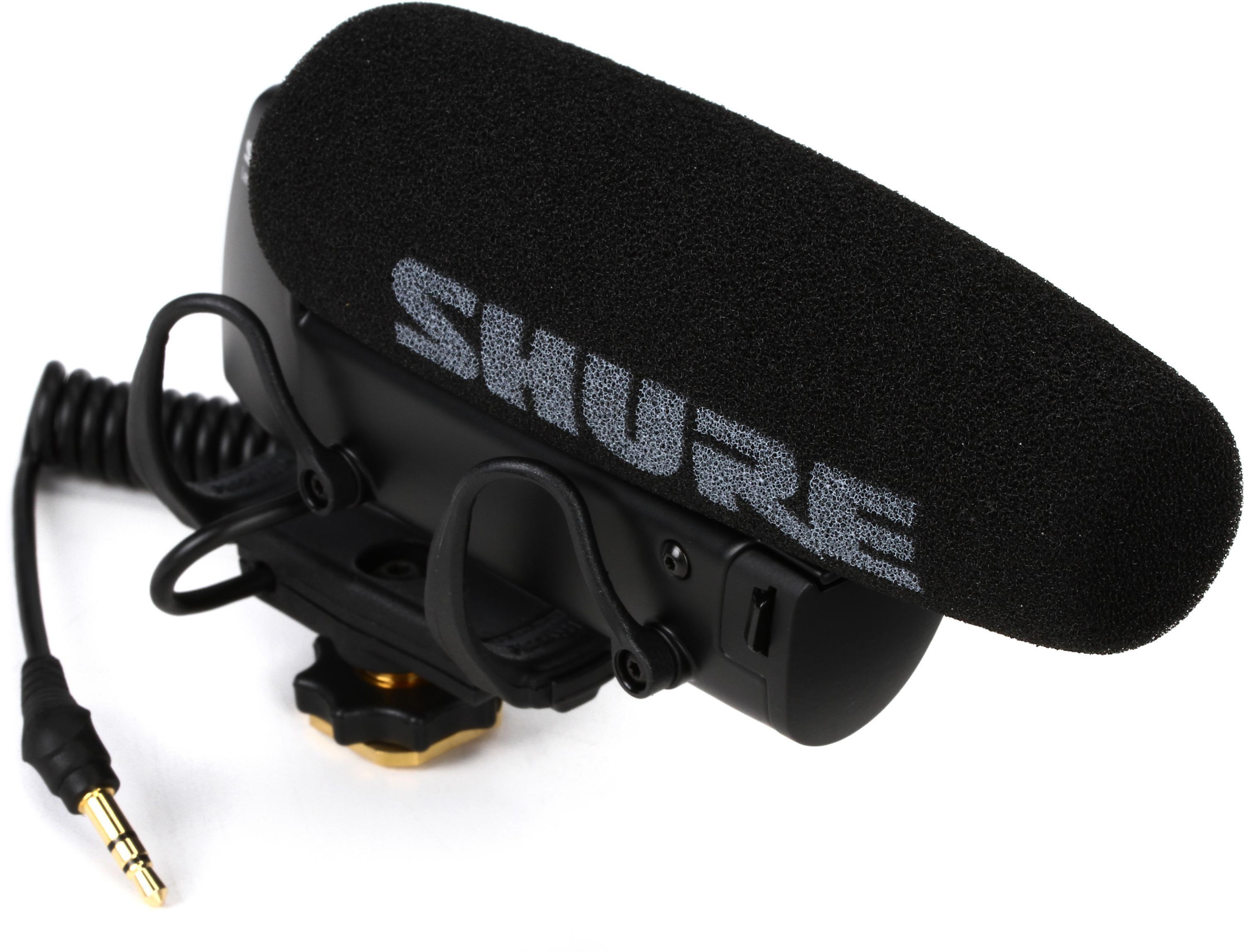 Shure VP83 LensHopper Camera-mount Compact Shotgun Microphone